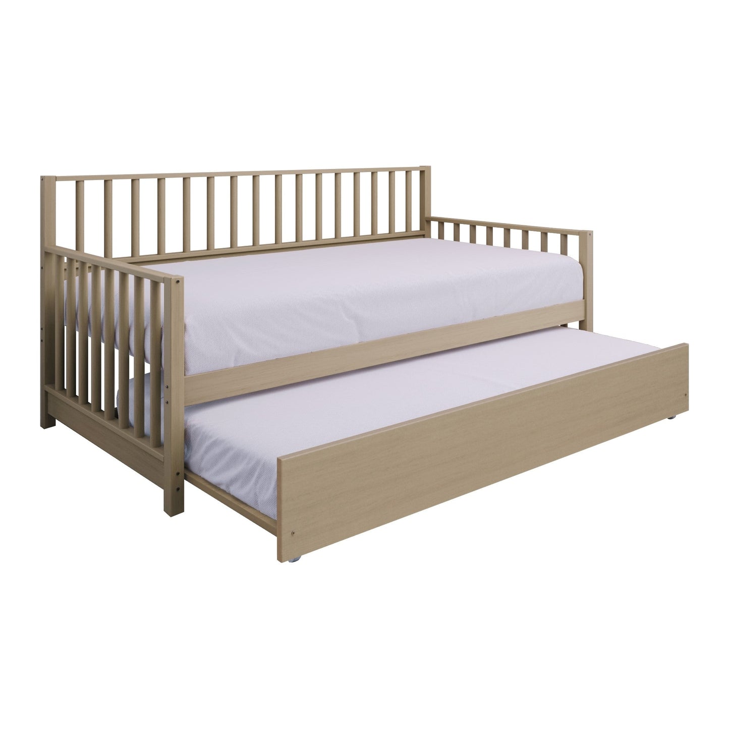 Odean Wooden Twin Size Daybed With Trundle