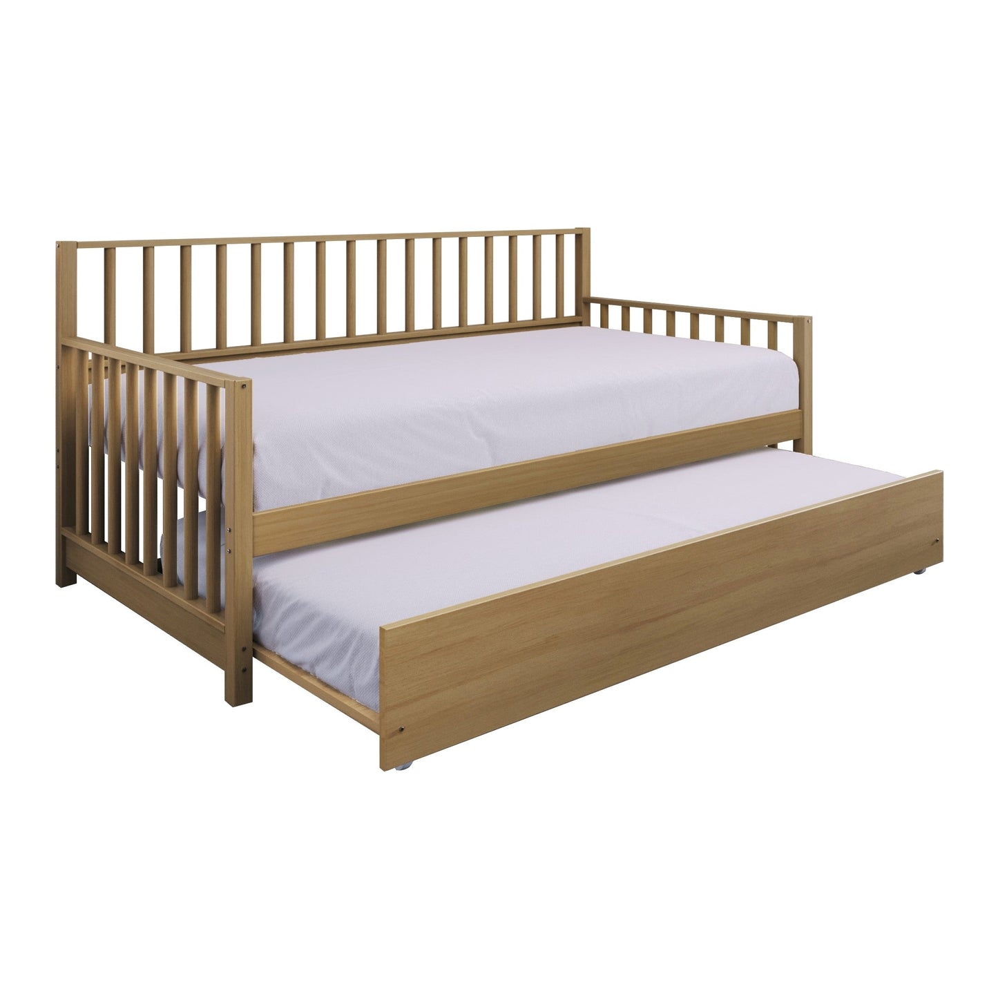 Odean Wooden Twin Size Daybed With Trundle
