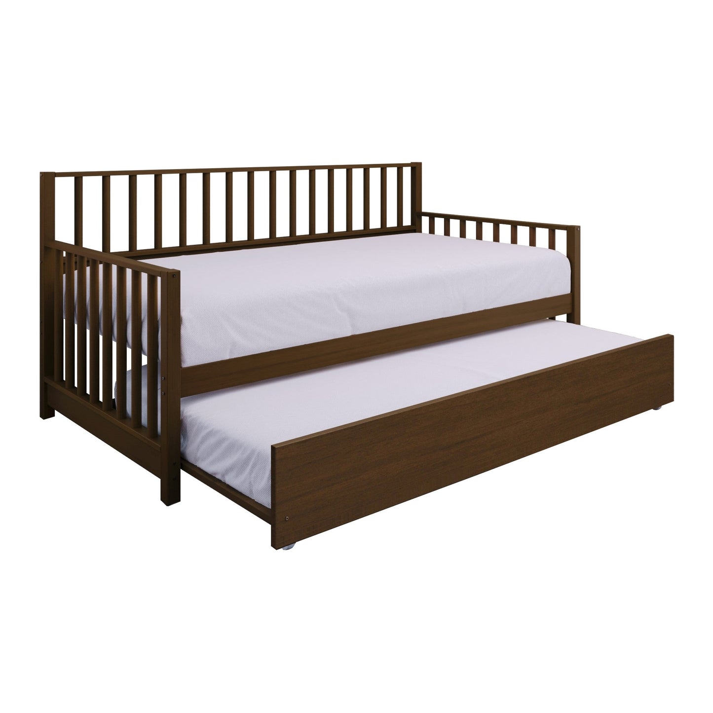 Odean Wooden Twin Size Daybed With Trundle