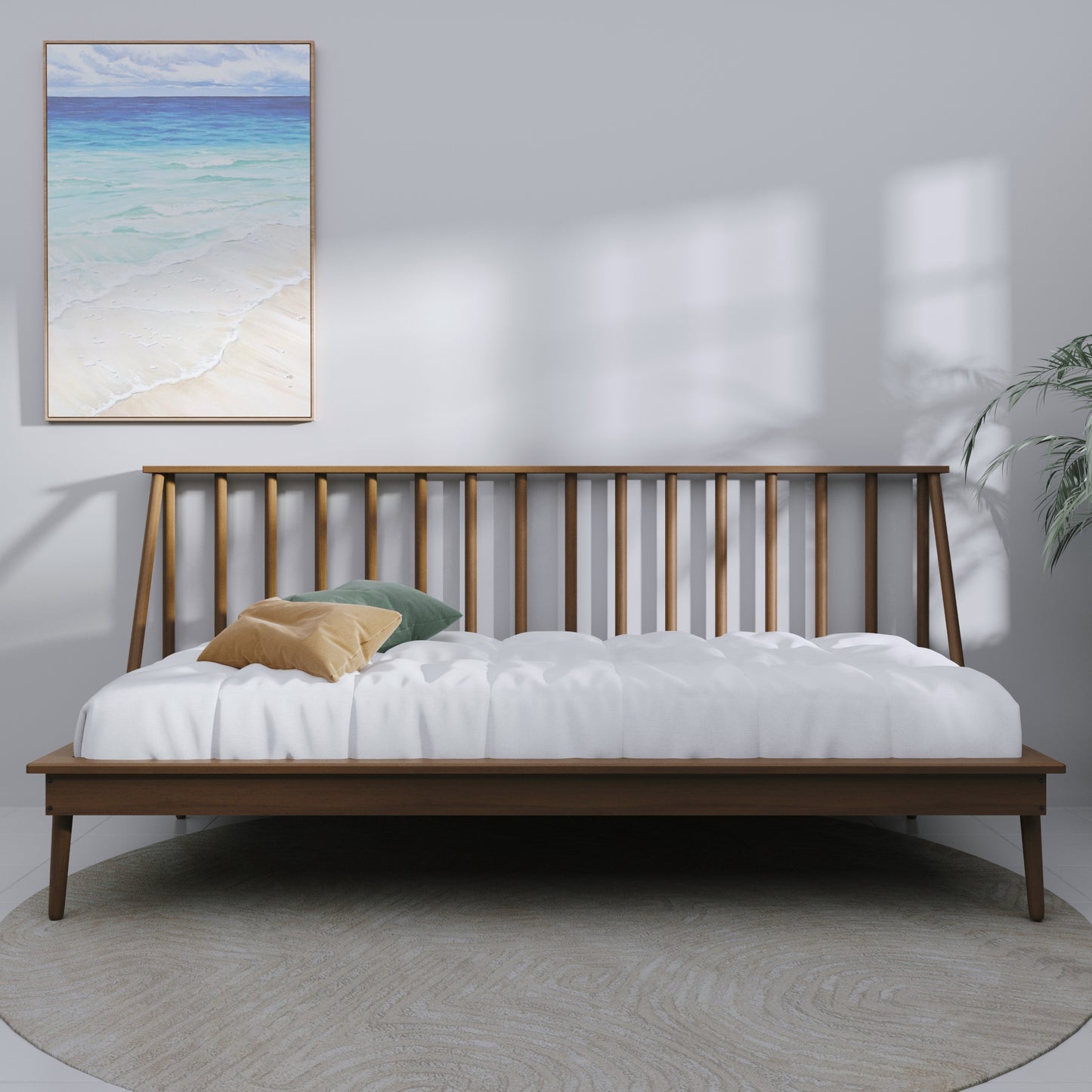 Kimitri Vintage Wooden Twin Size Daybed