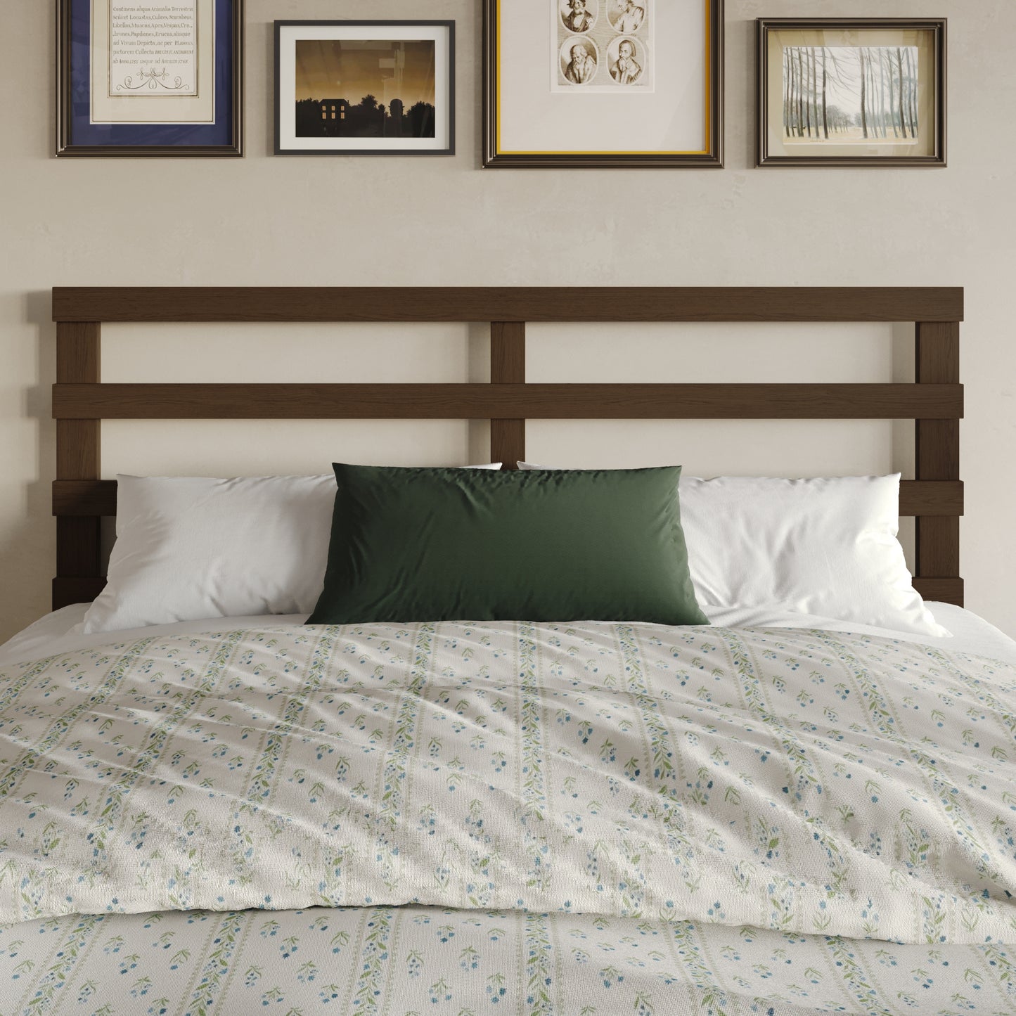 Tressy Timeless Wooden Headboard