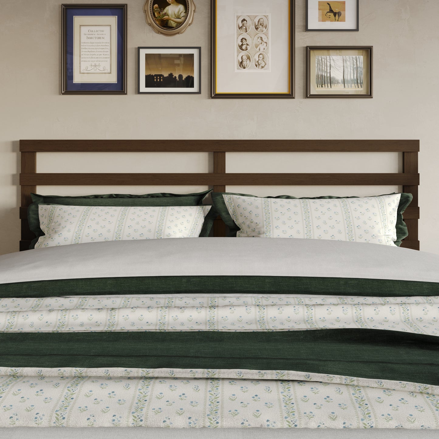 Tressy Timeless Wooden Headboard