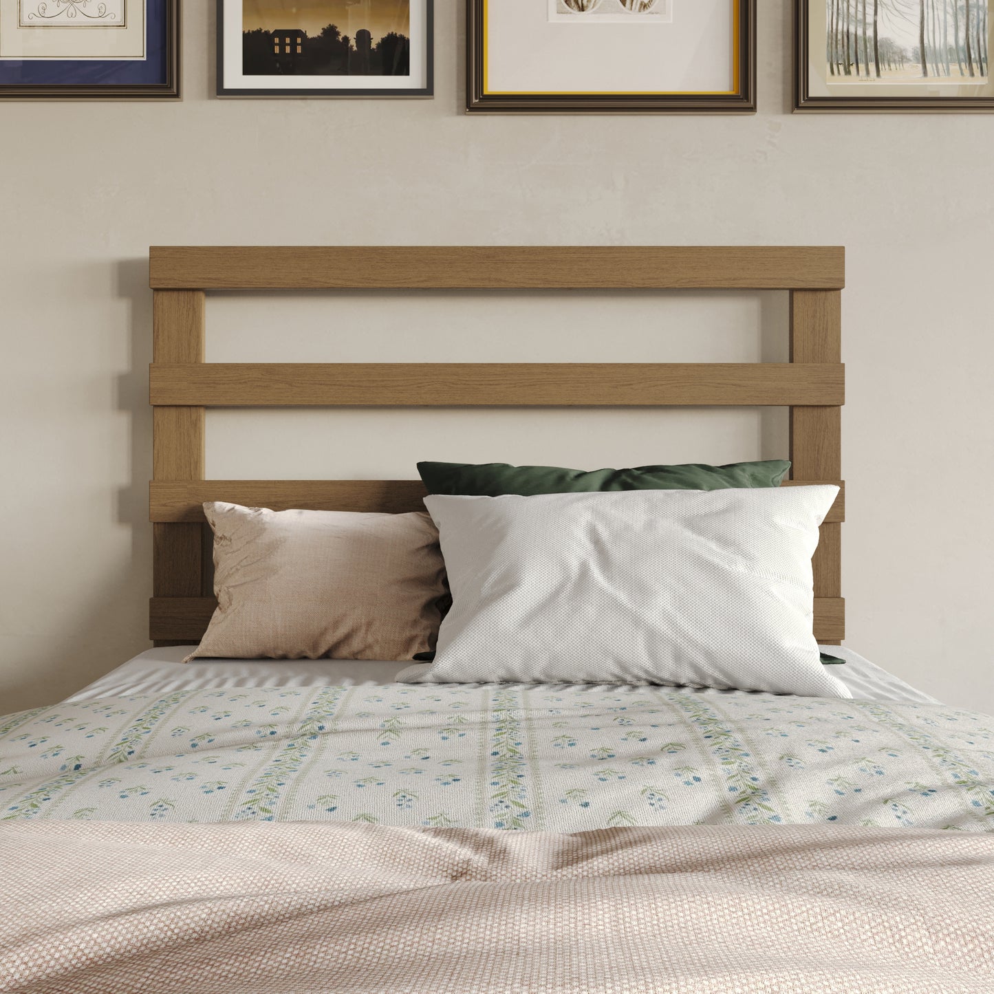 Tressy Timeless Wooden Headboard