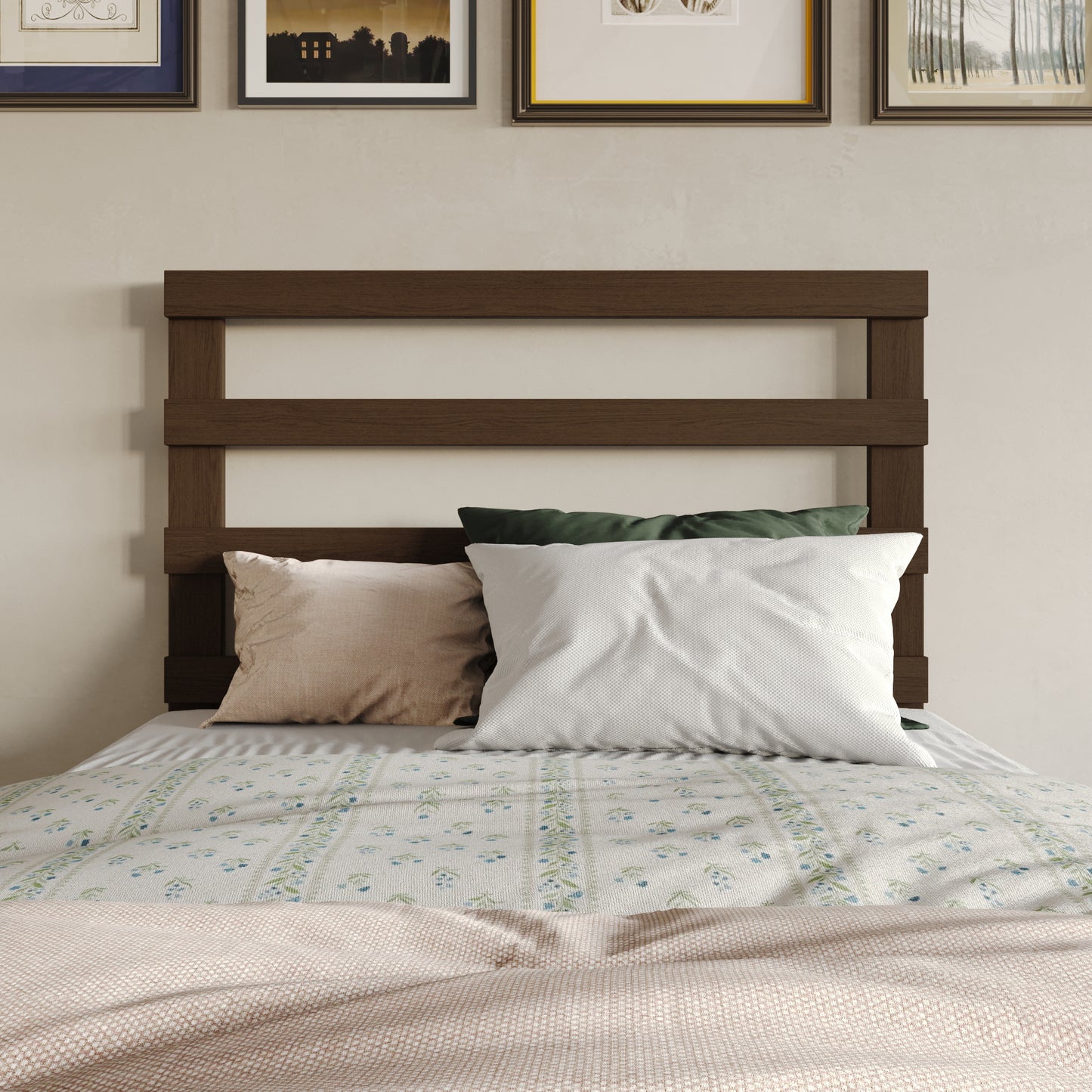 Tressy Timeless Wooden Headboard