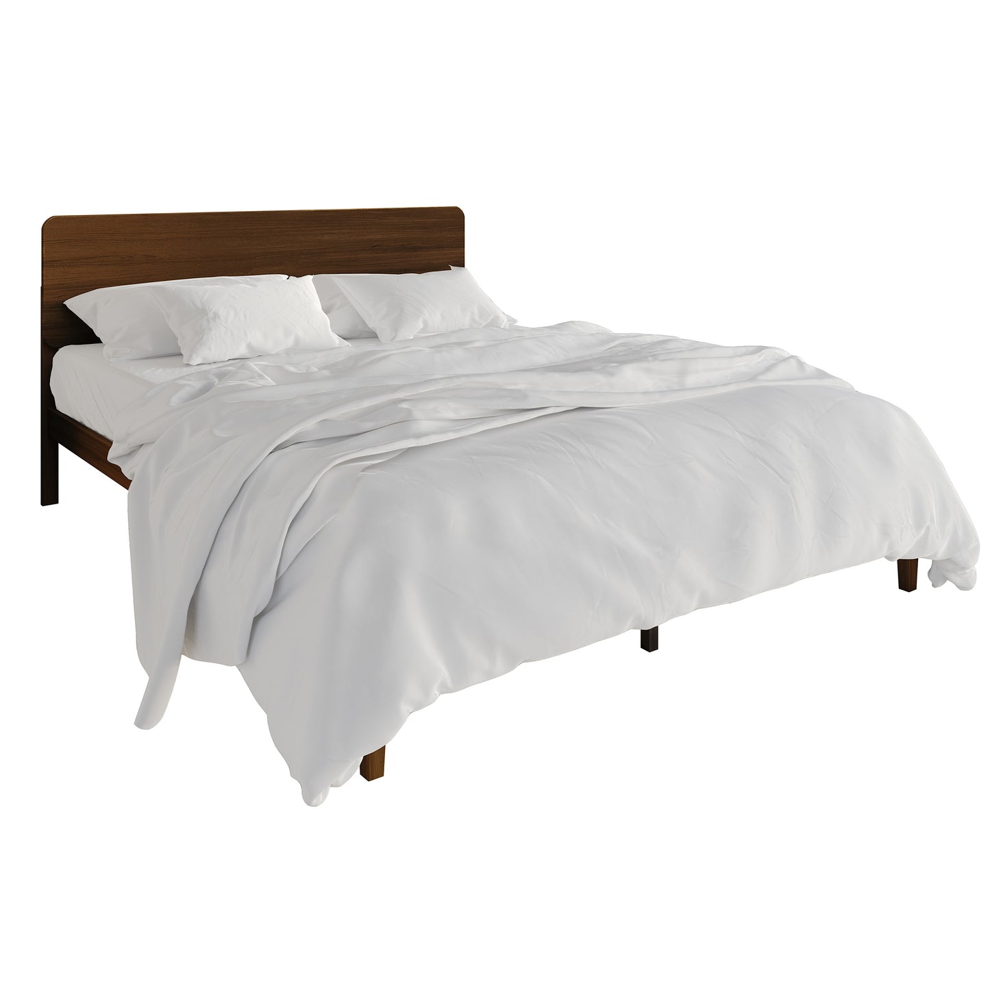 Burckard Wooden Bed