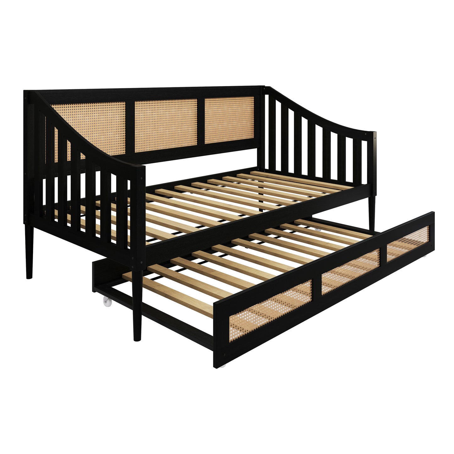 Braxson Modern Twin Daybed with Trundle