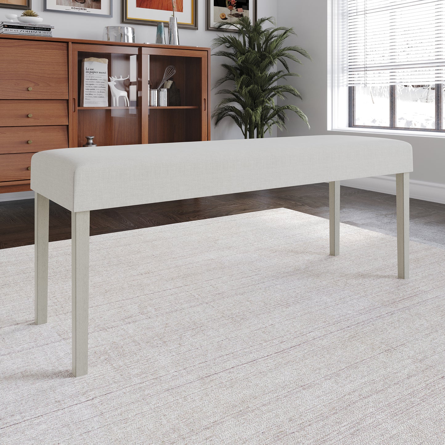 Danyel Elegant Solid Bench