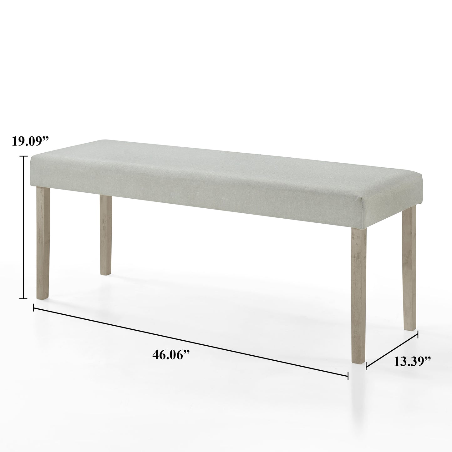 Danyel Elegant Solid Bench