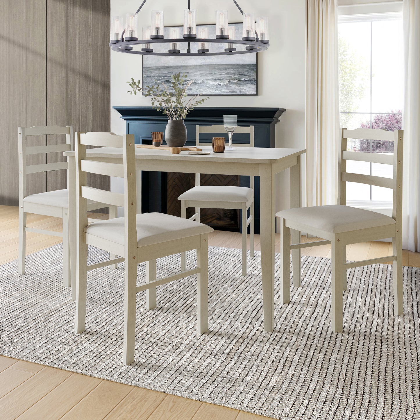 Jakarie Elegant 5-piece Dining set