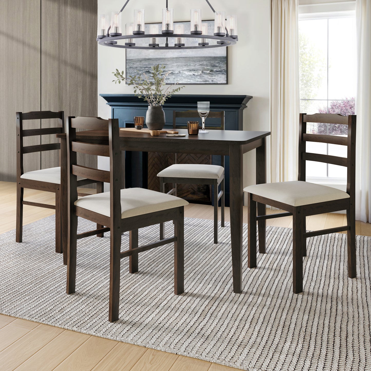 Jakarie Elegant 5-piece Dining set