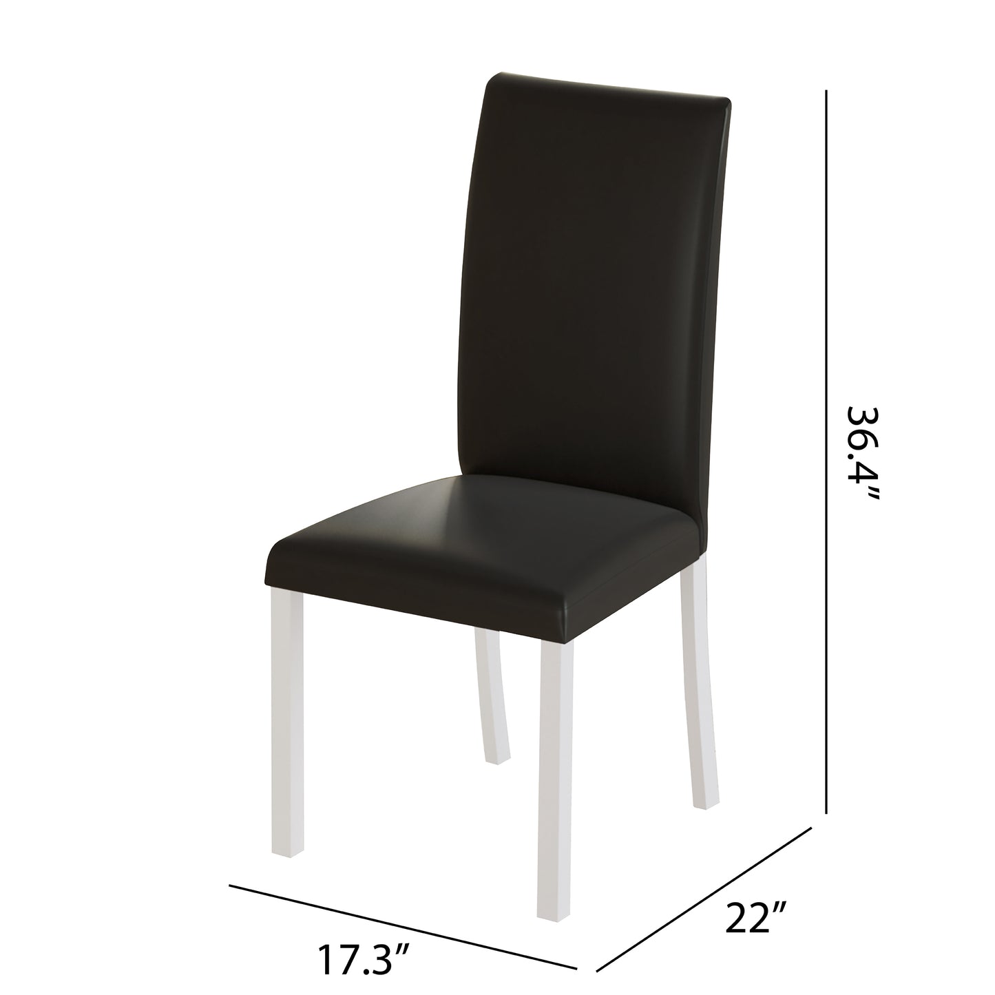 Kudolo Modern Dining Chairs (Set of 6)