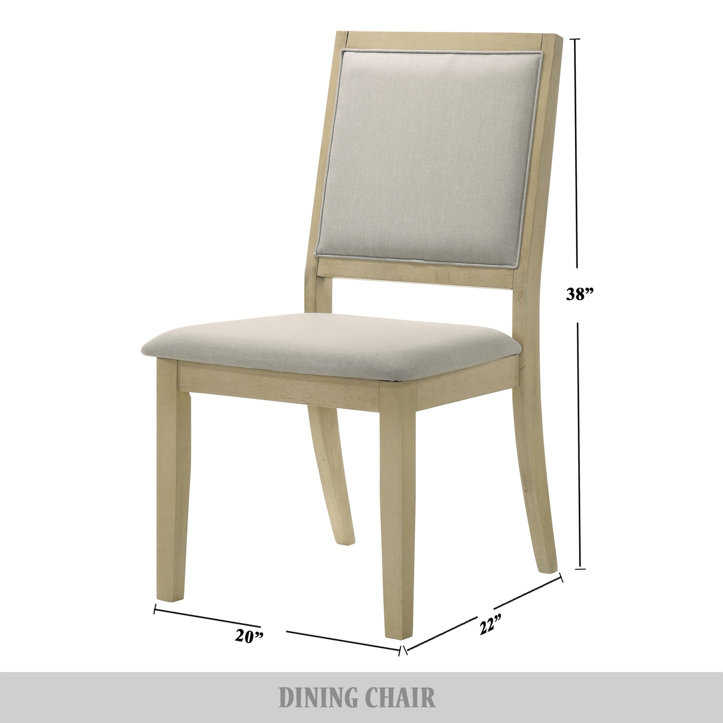 Dakarri Farmhouse Dining Chairs (Set of 6)