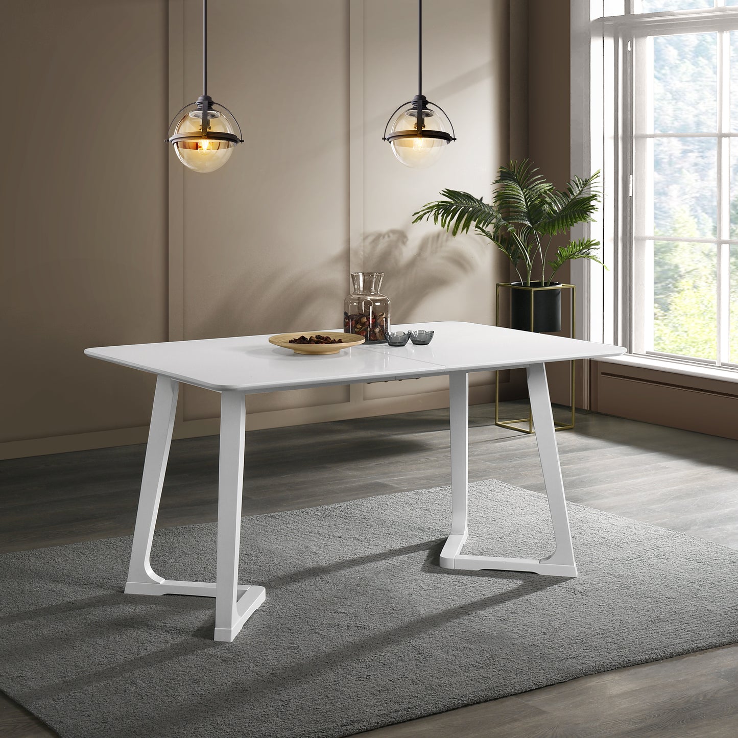 Nema Mid-century Modern Dining Table