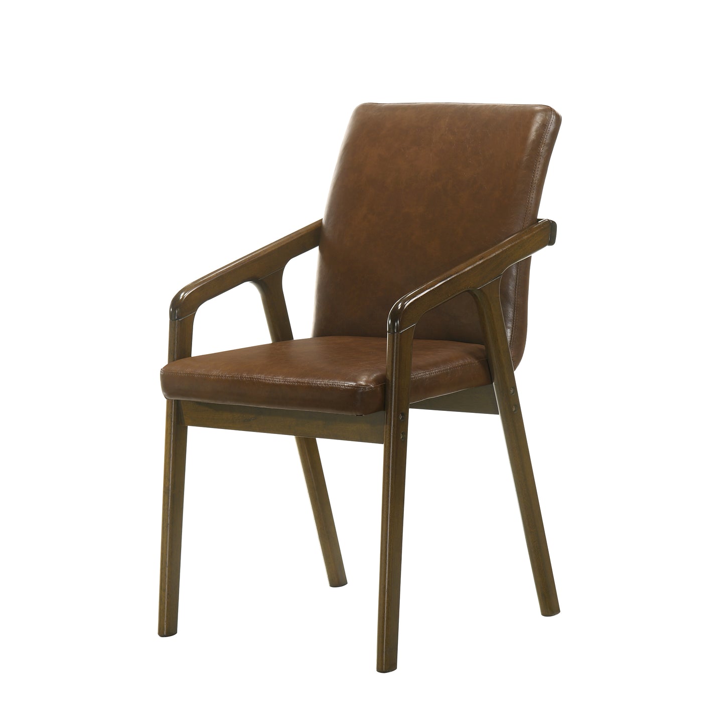 Nedyo Rustic Upholstered Dining Chair (Set of 6)