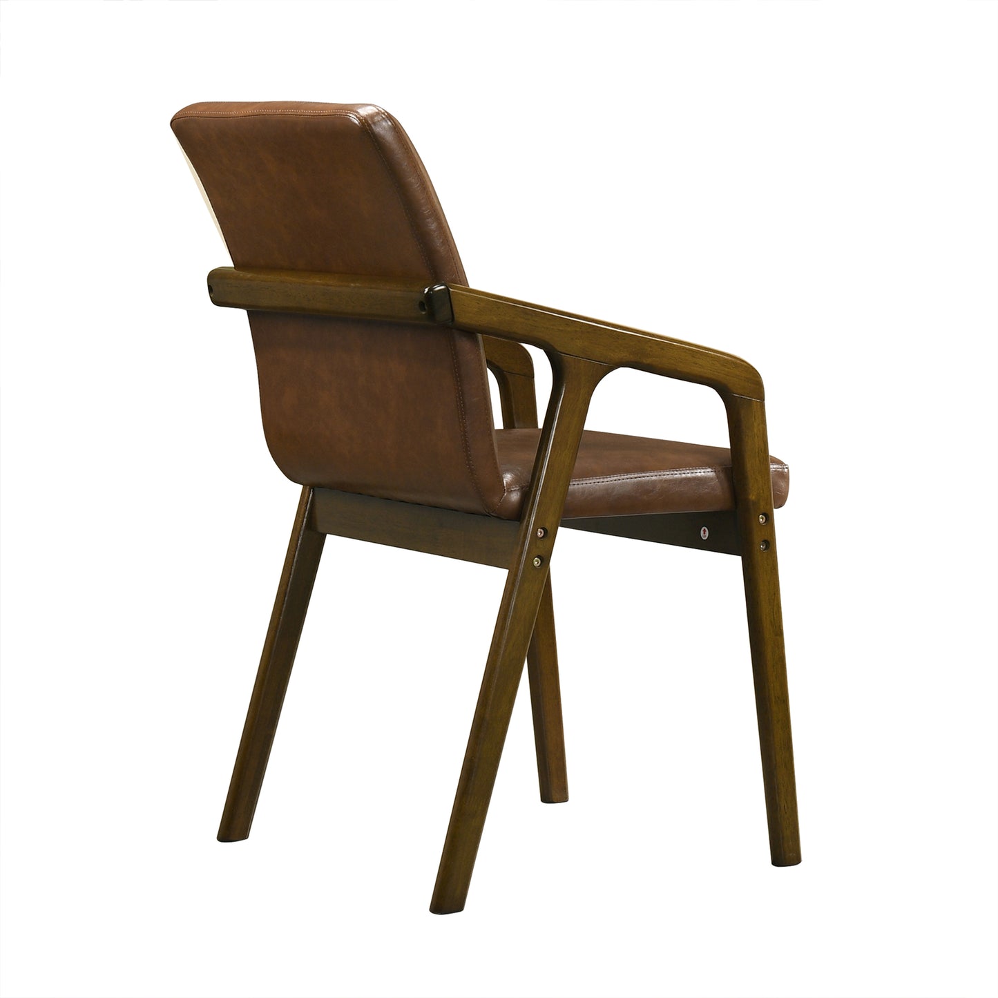 Nedyo Rustic Upholstered Dining Chair (Set of 6)