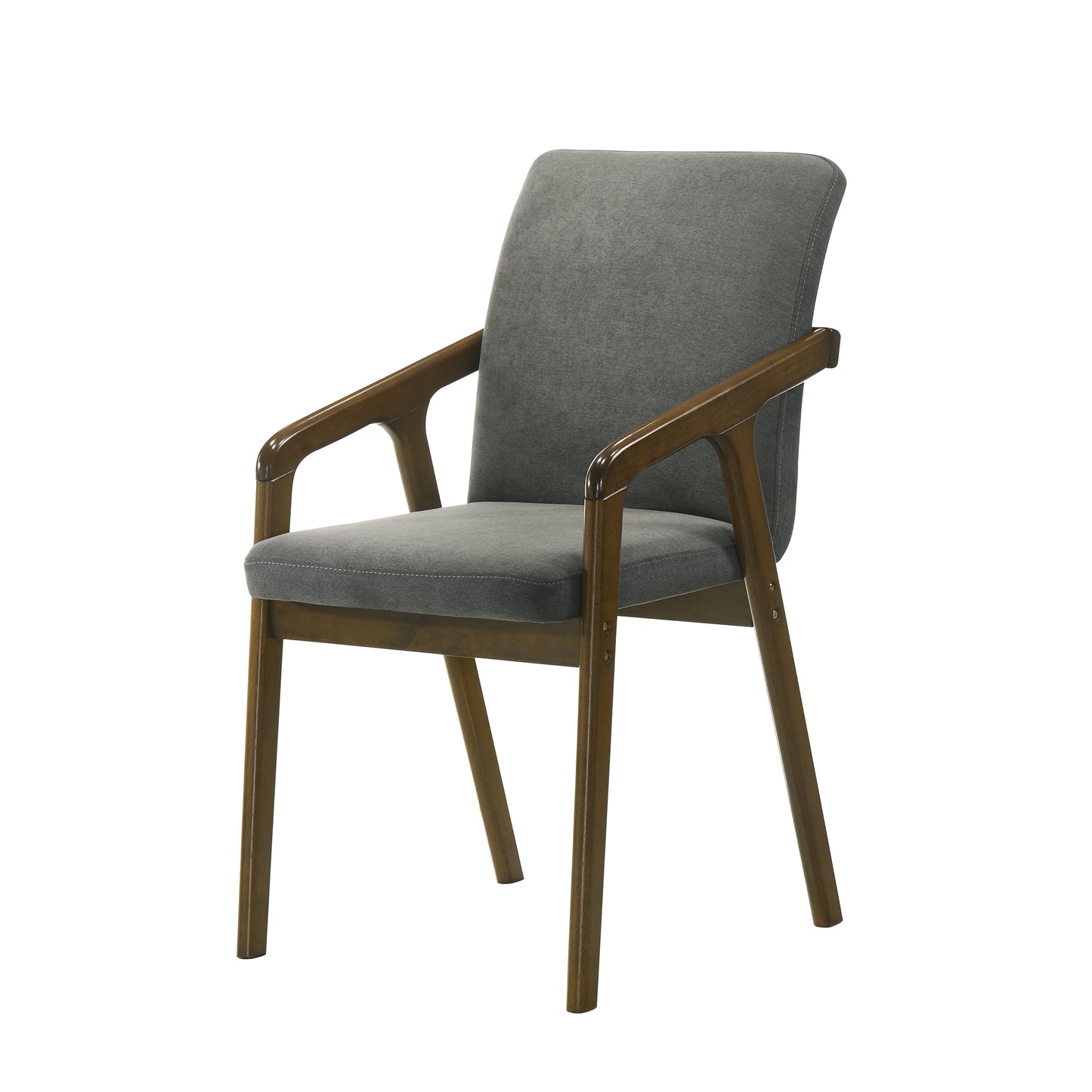 Nedyo Rustic Upholstered Dining Chair (Set of 6)
