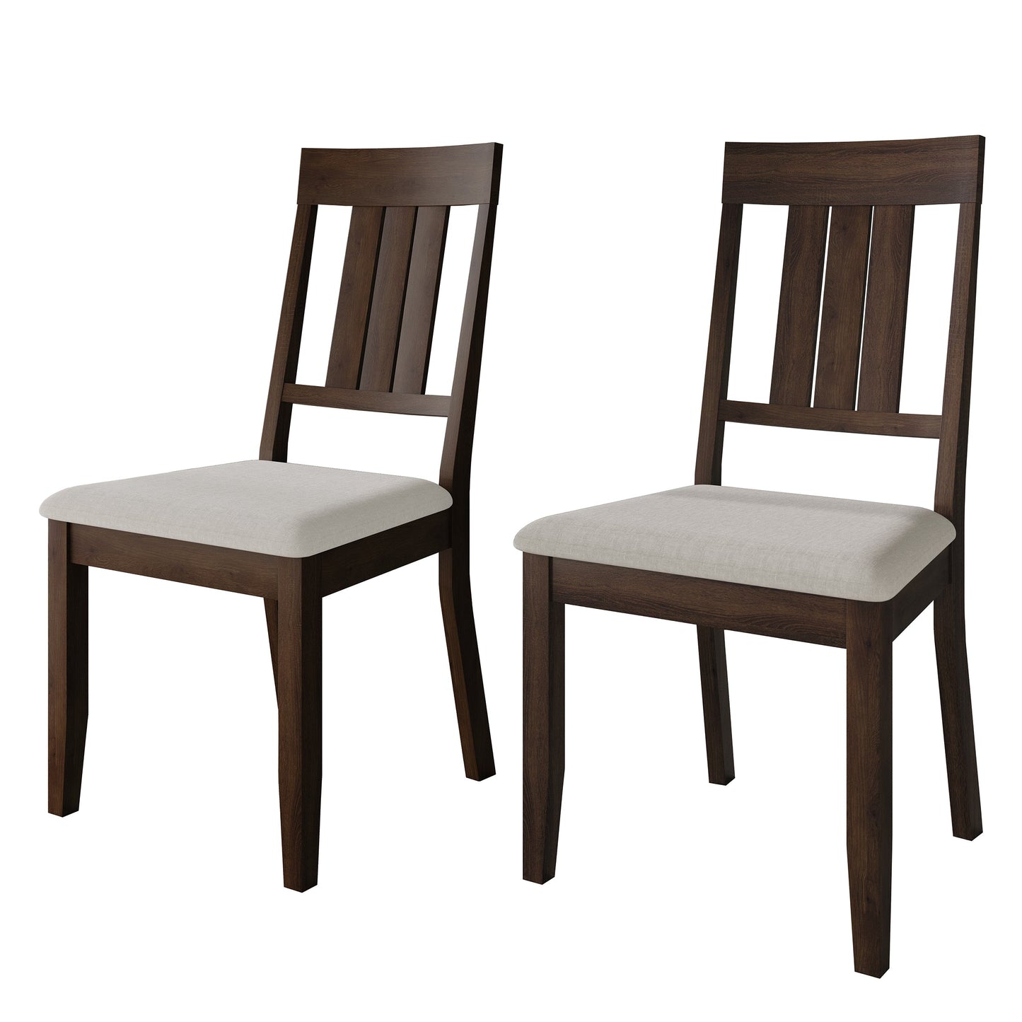 Ocossio Wooden Dining Chairs (Set of 2) - N/A