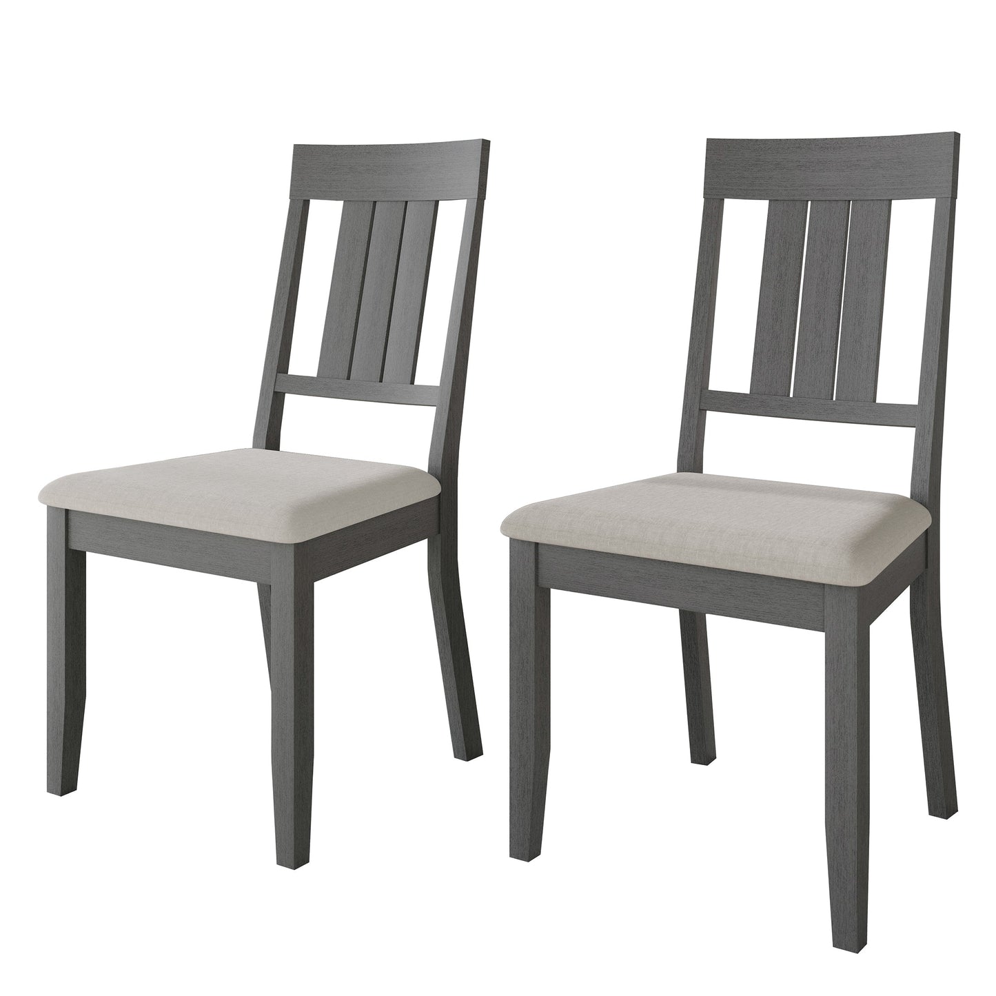 Ocossio Wooden Dining Chairs (Set of 2) - N/A