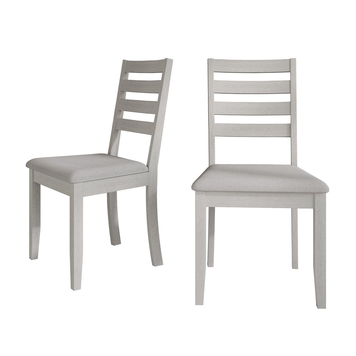 Ocossio Timeless Wooden Dining Chairs (Set of 2) - N/A