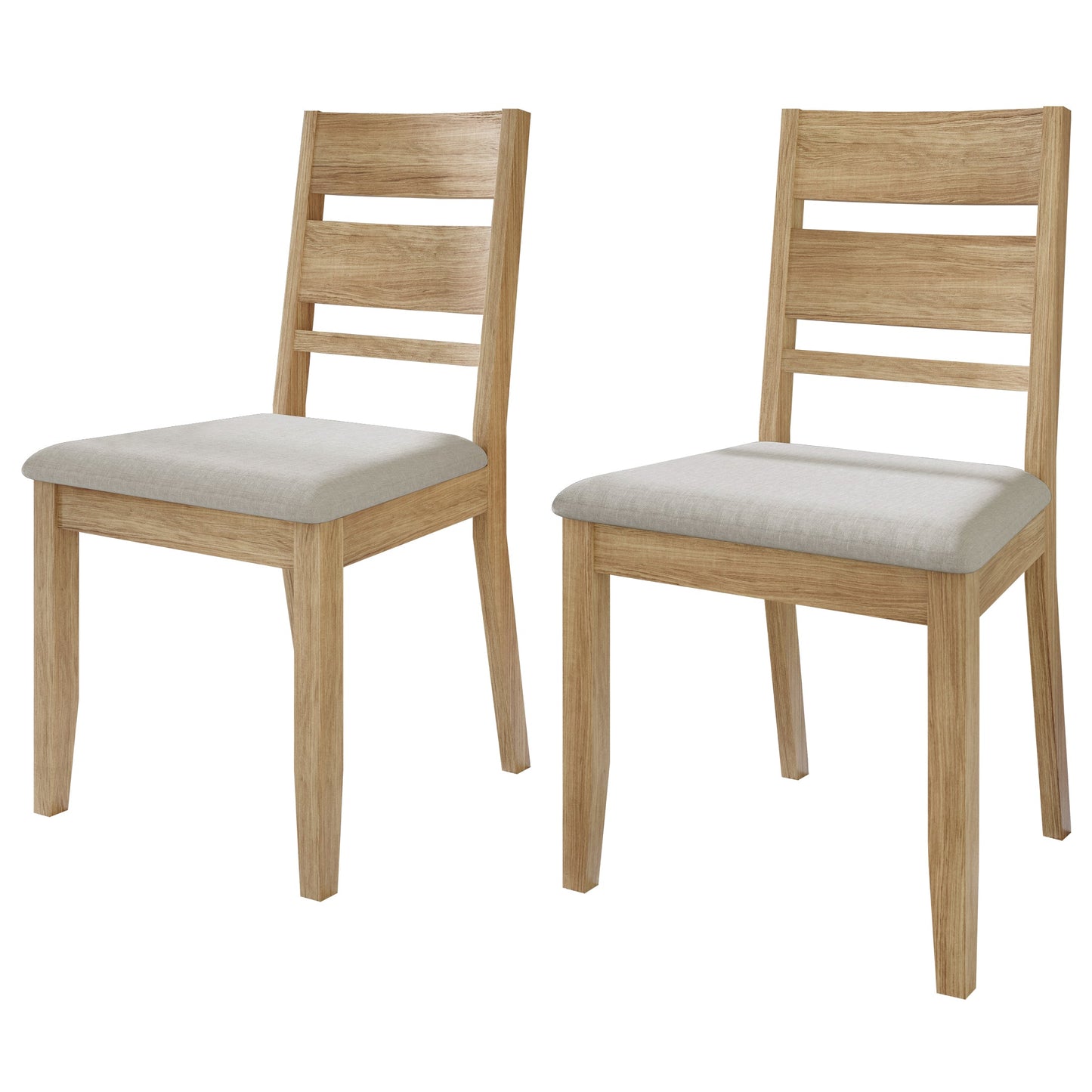 Ocossio Wooden Dining Chairs (Set of 2) - N/A
