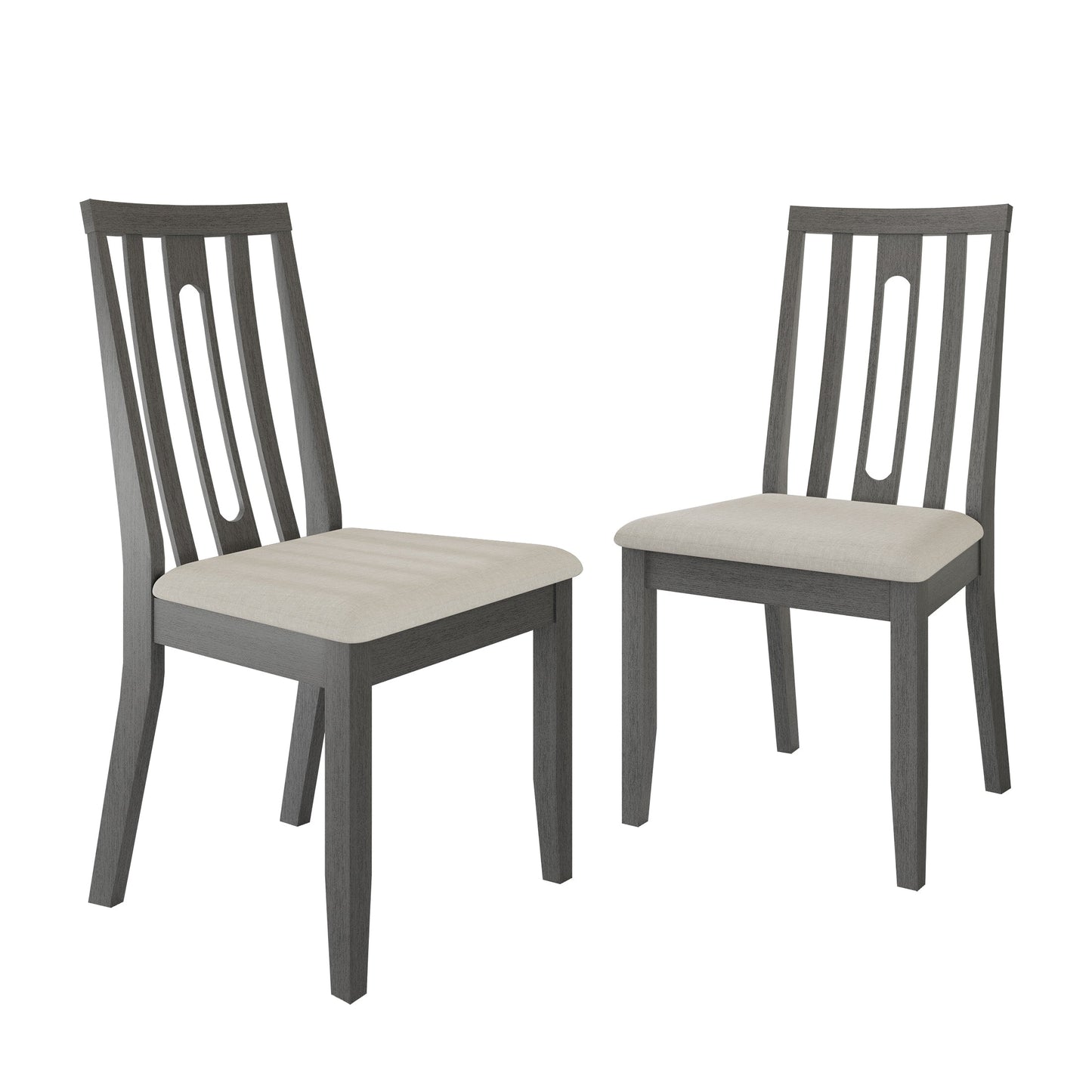 Ocossio Wooden Dining Chairs (Set of 2) - N/A
