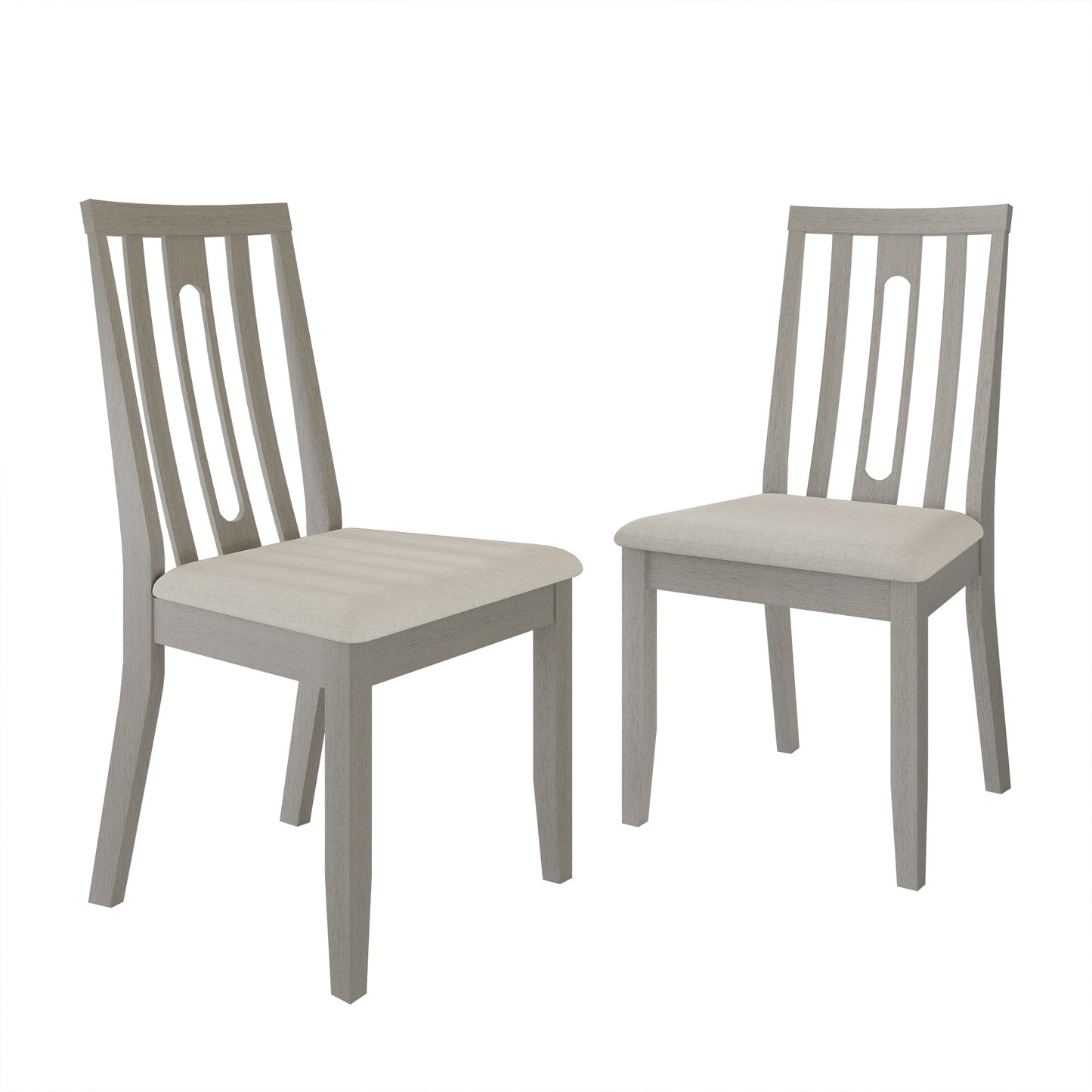 Ocossio Wooden Dining Chairs (Set of 2) - N/A
