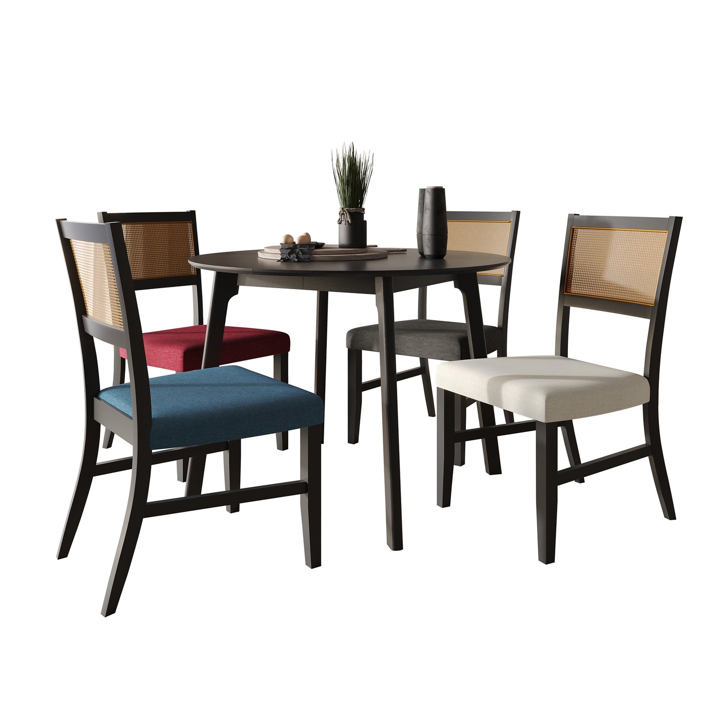Avalanna Two-tone 5-piece Dining Set
