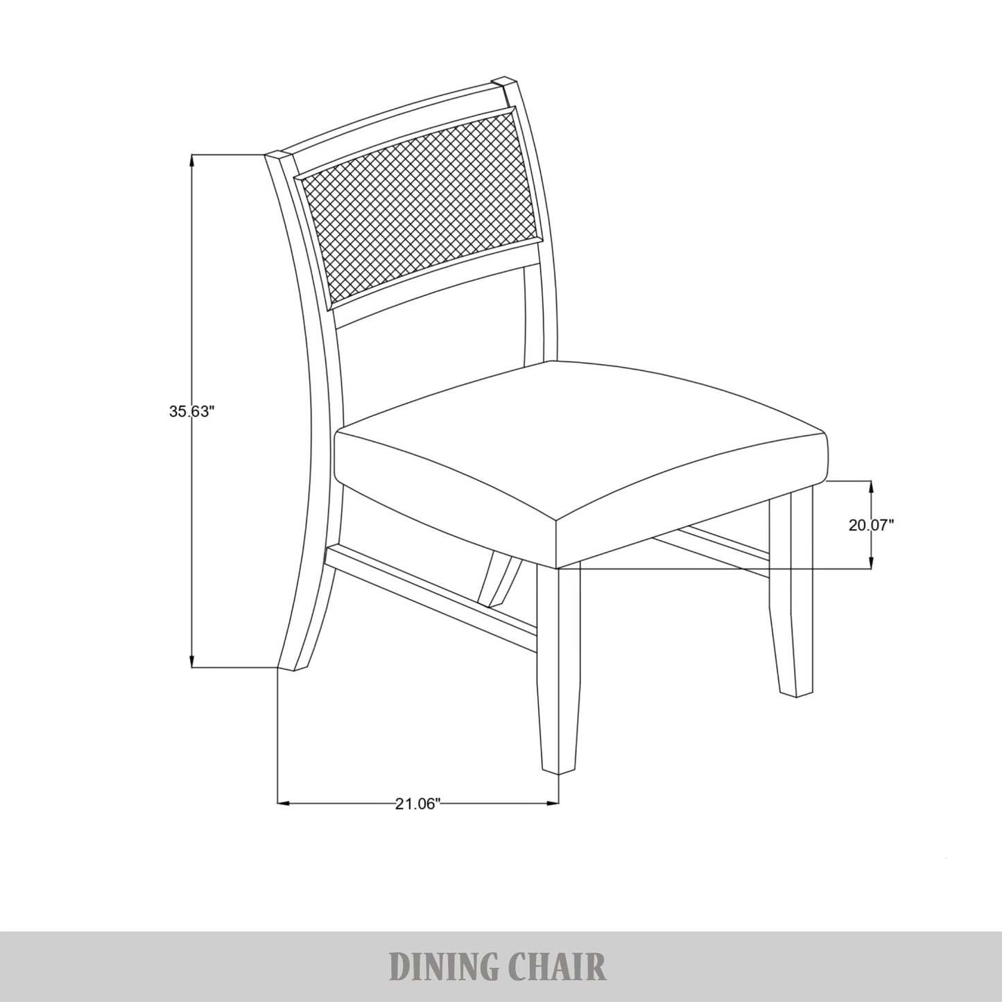 Avalanna Two-tone 5-piece Dining Set