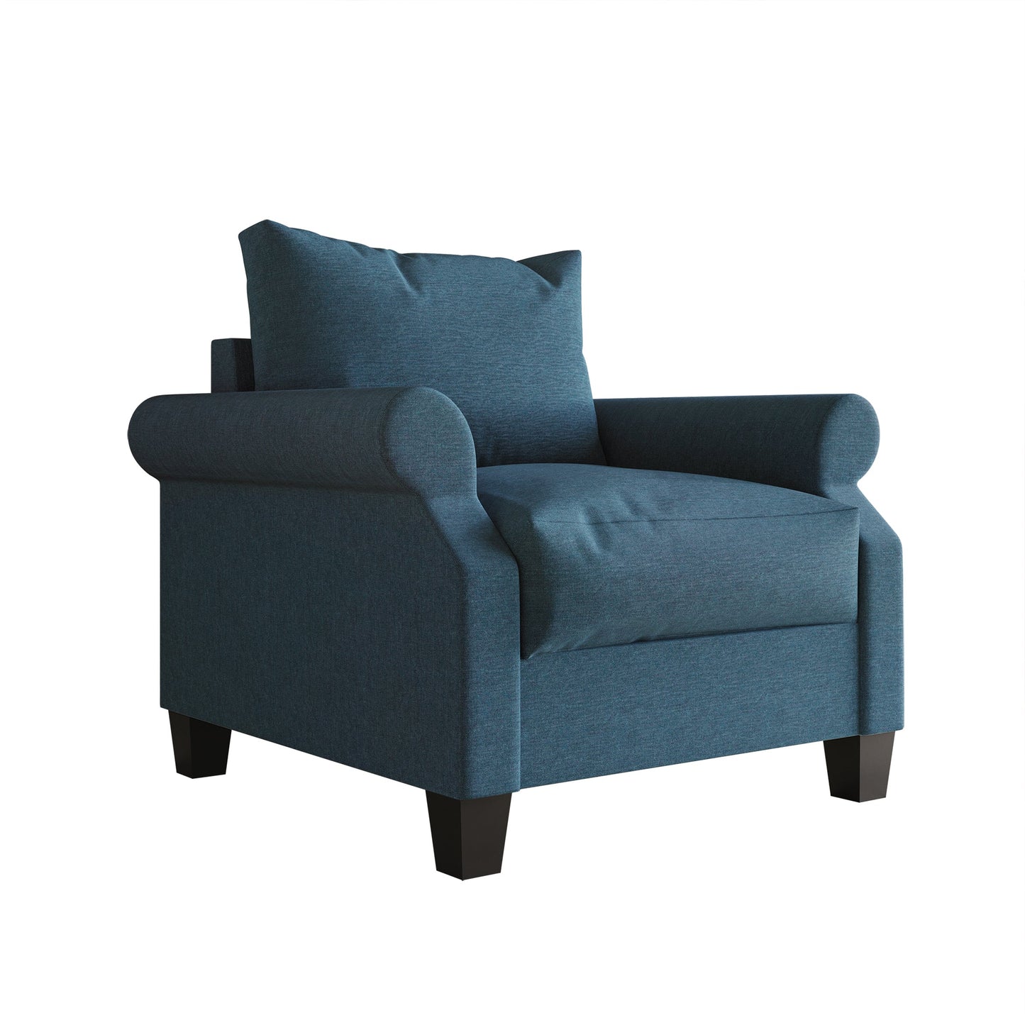 Mayner Linen Upholstered Arm Chair