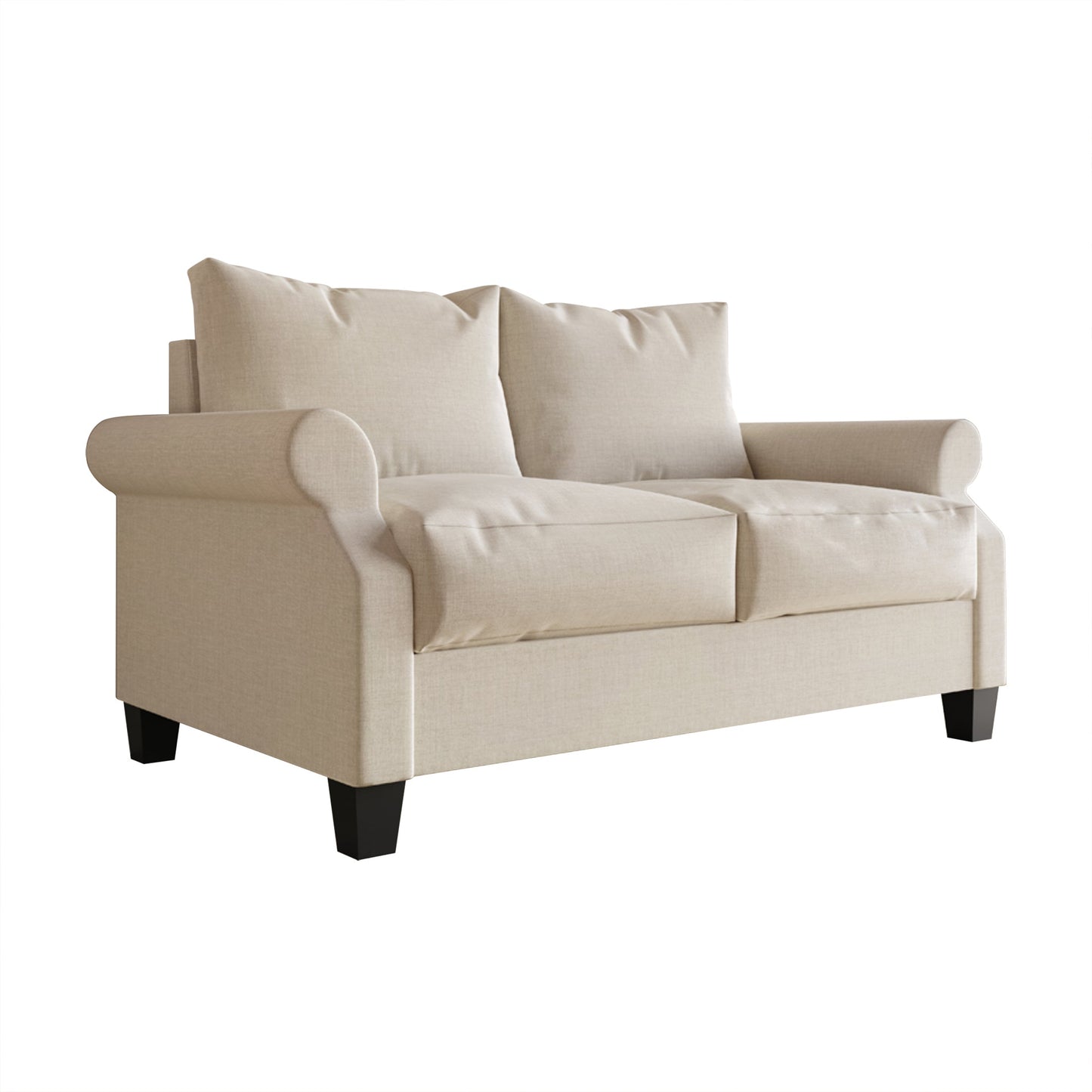 Mayner Linen Upholstered Loveseat