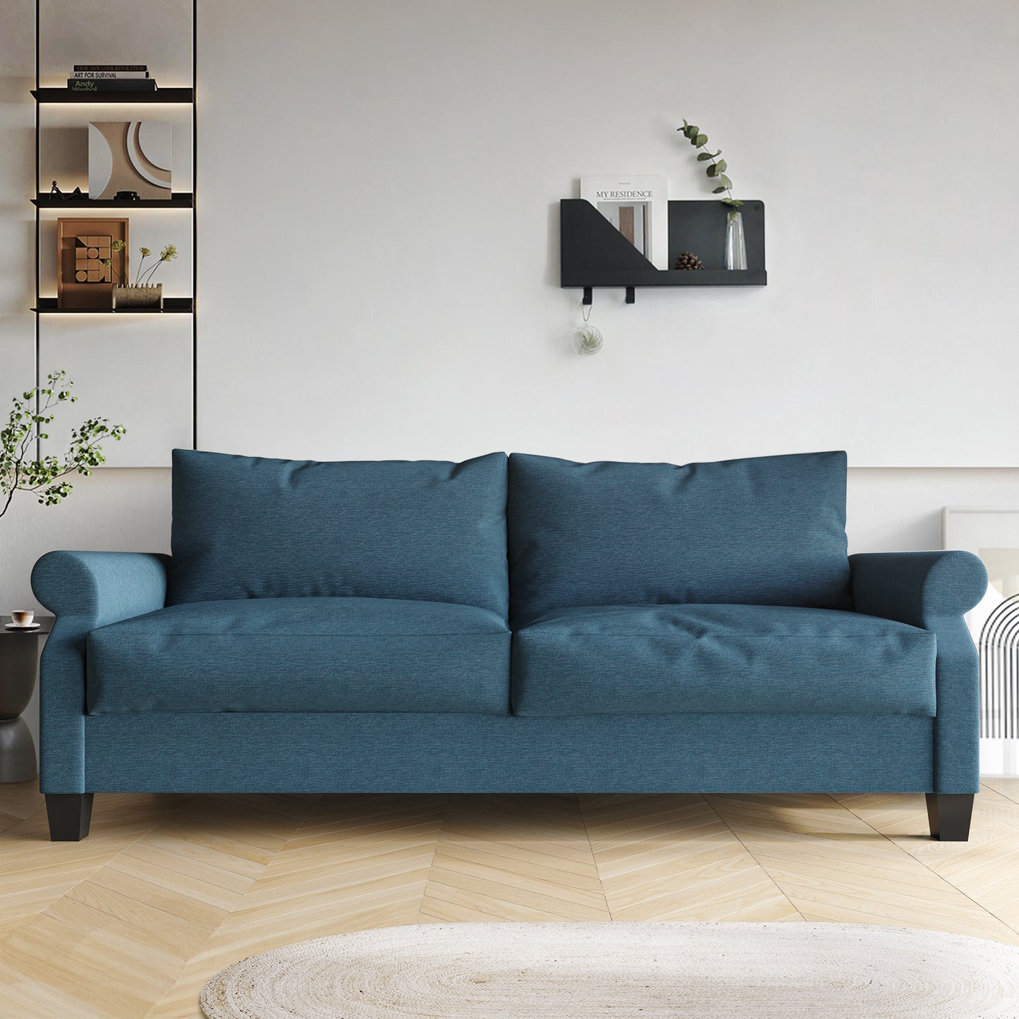 Mayner Linen Upholstered Sofa