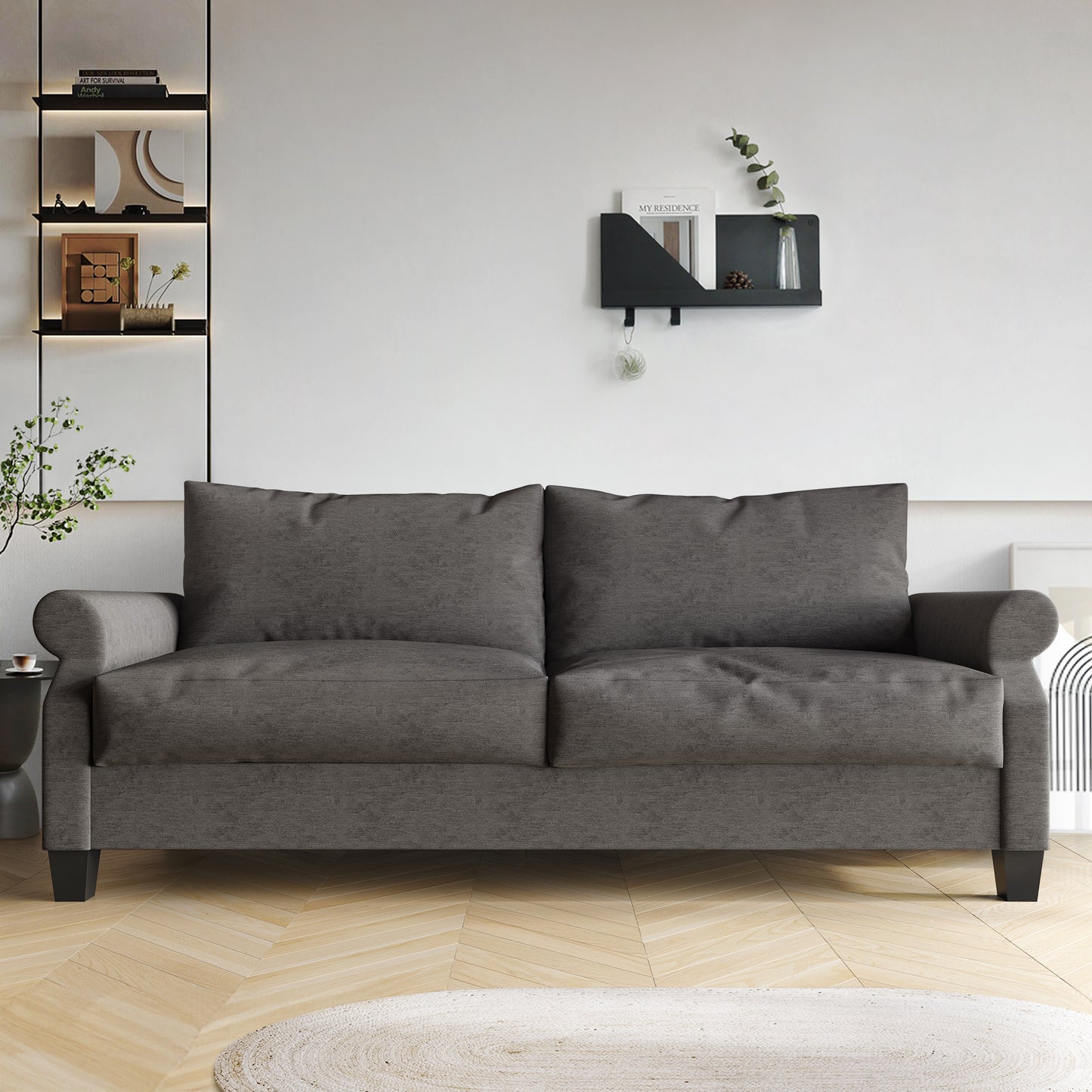 Mayner Linen Upholstered Sofa
