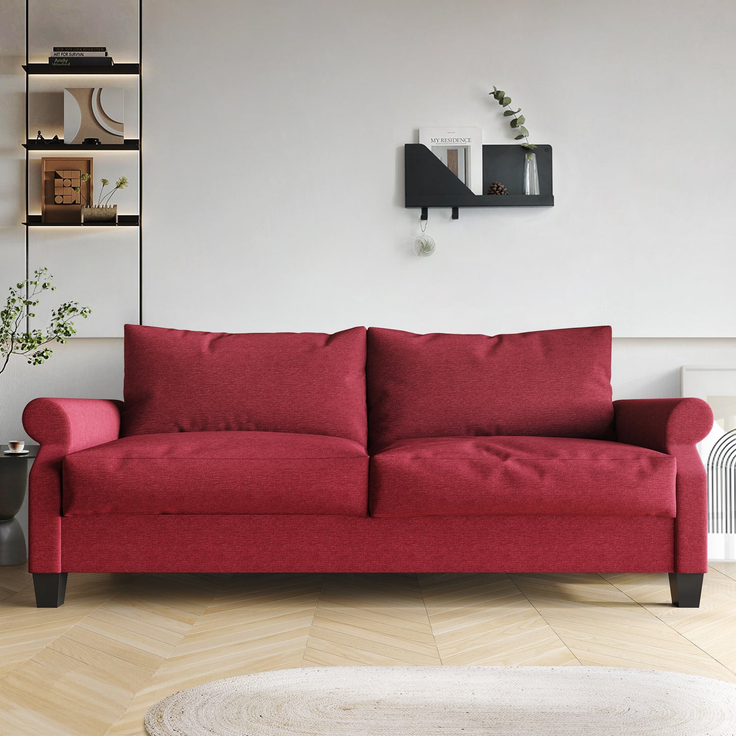 Mayner Linen Upholstered Sofa