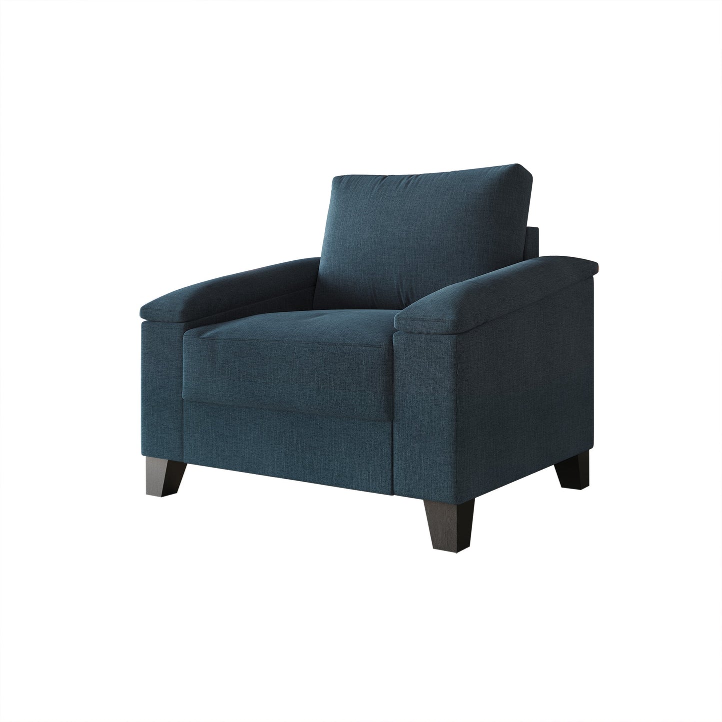 Jacqualyn Style Linen Upholstered Arm Chair