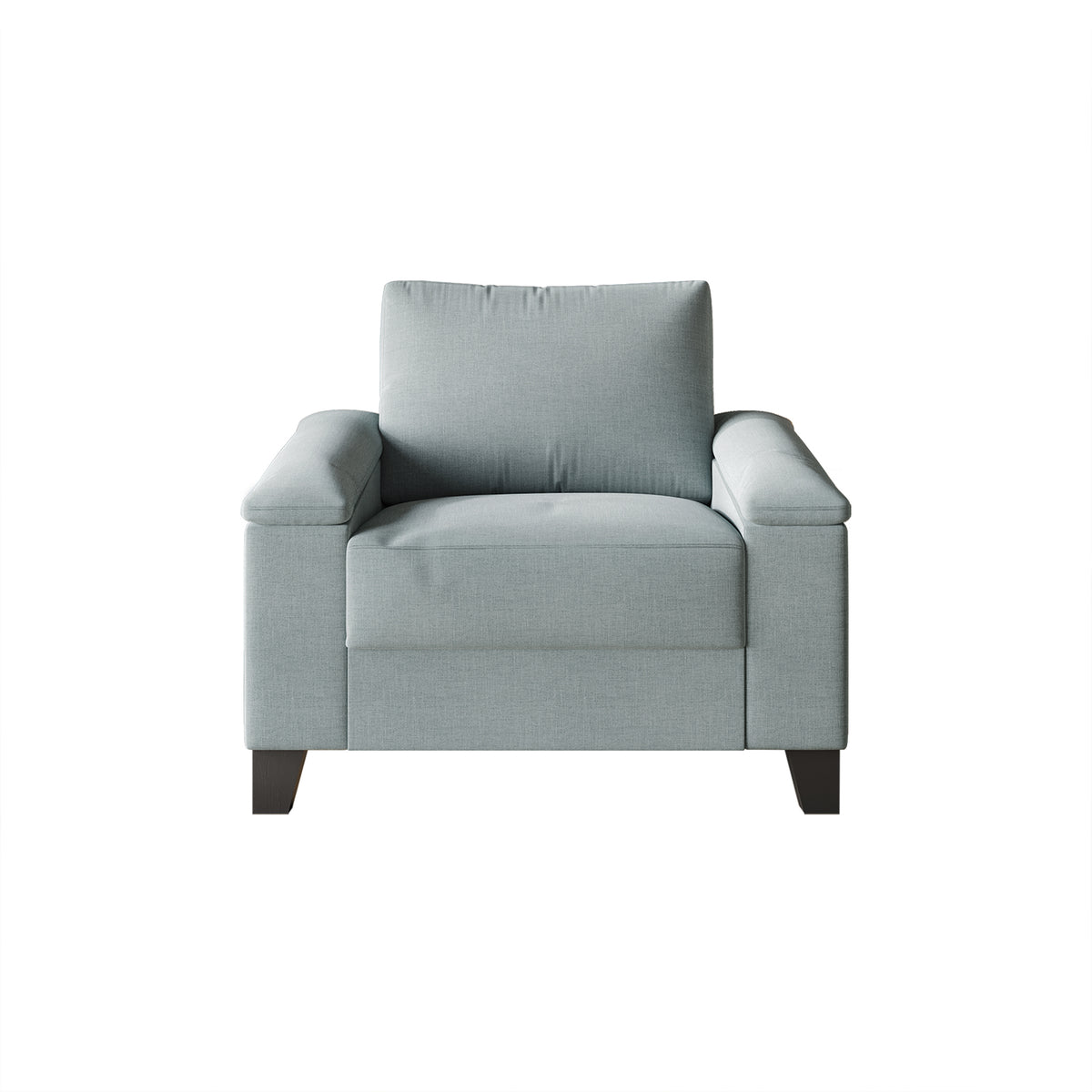 Jacqualyn Style Linen Upholstered Arm Chair