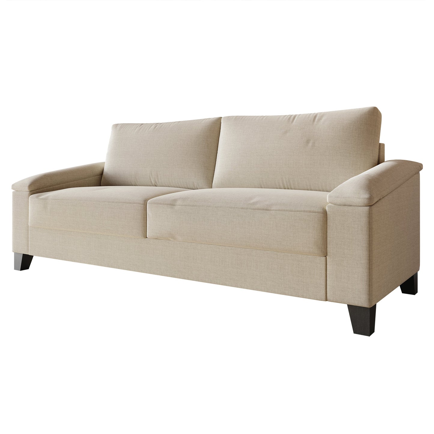 Jacqualyn Style Linen Upholstered Sofa