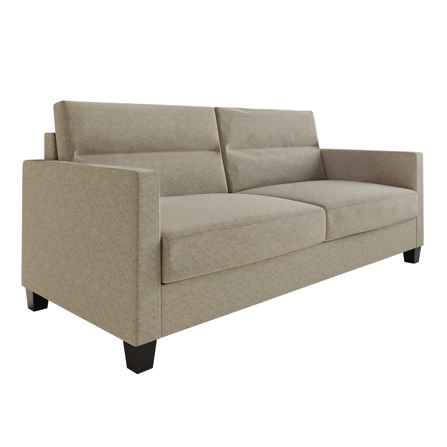 Macy Clean and Minimalist Linen Upholstered Sofa