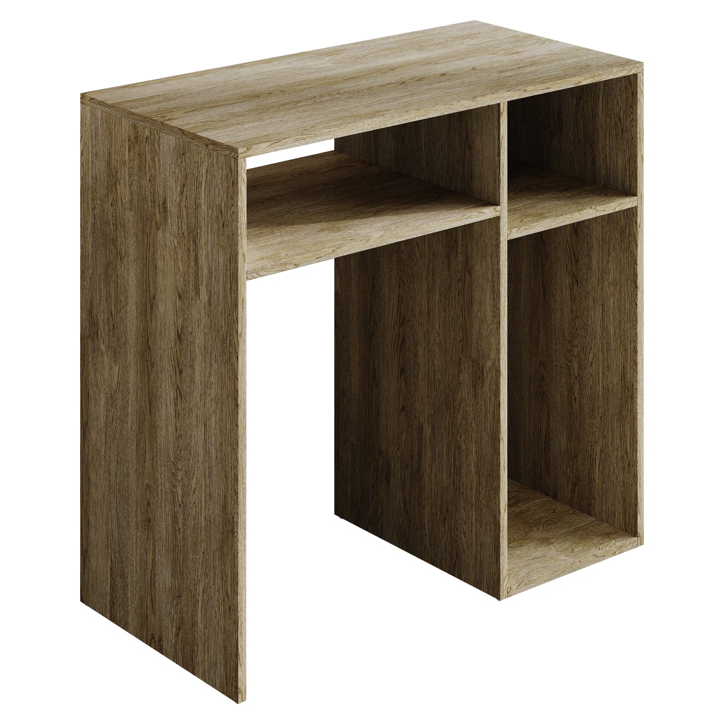 Maren 31-Inch 3-Shelf Storage Computer Desk