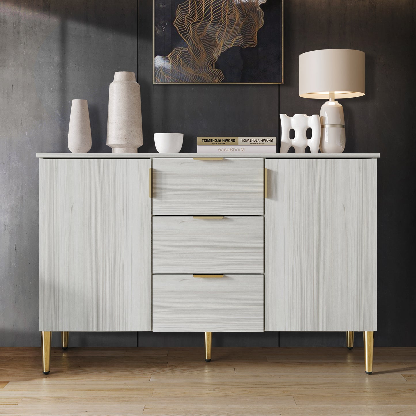 Tiegen Clean-Lines Sideboard
