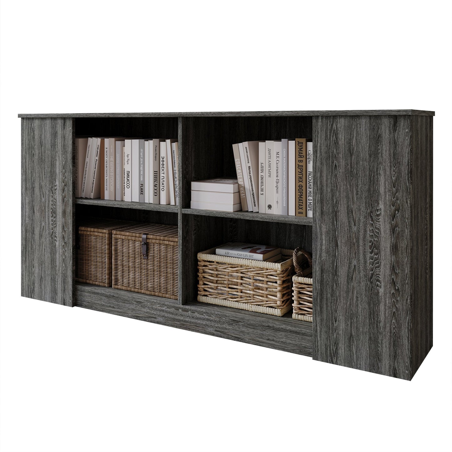 Kondoju Clean-Lines Wooden Sideboard