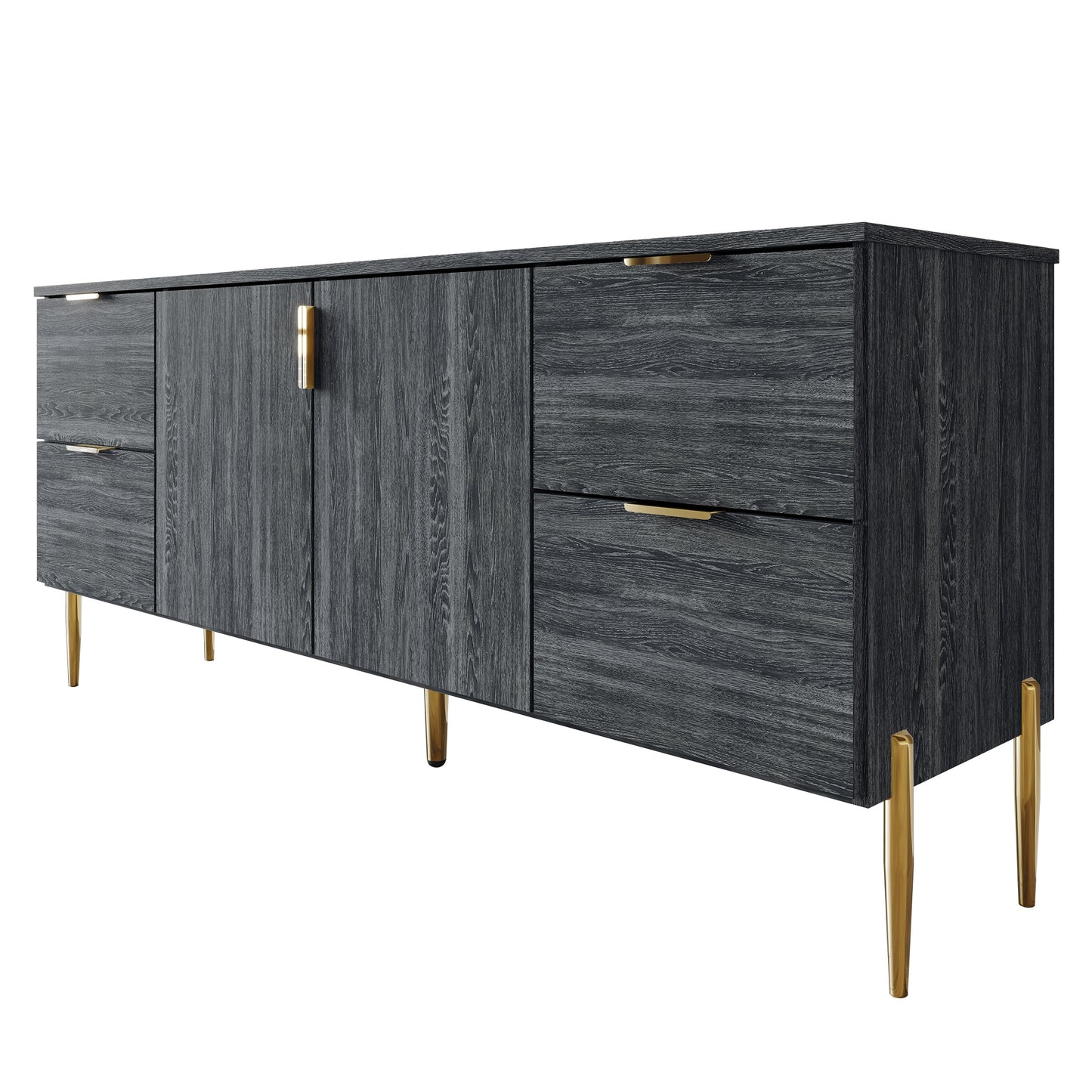 Tiniya Modern and Luxury Clean-Lines Sideboard