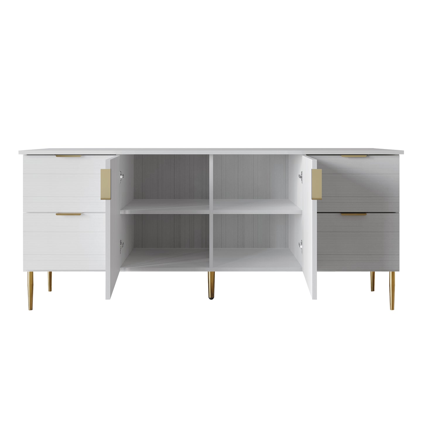Tiniya Modern and Luxury Clean-Lines Sideboard