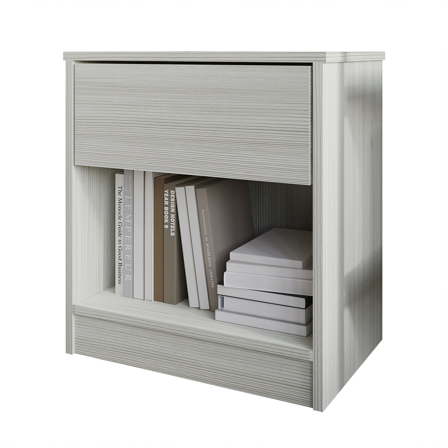Pedri Clean-Lines One Drawer Nightstand