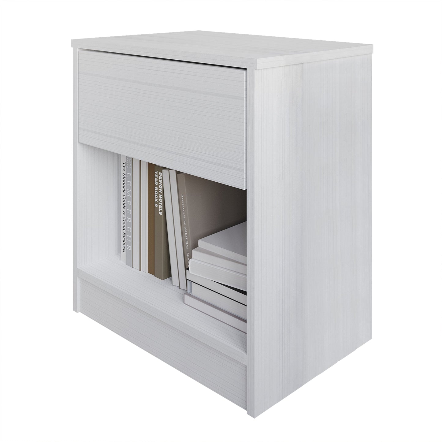 Pedri Clean-Lines One Drawer Nightstand