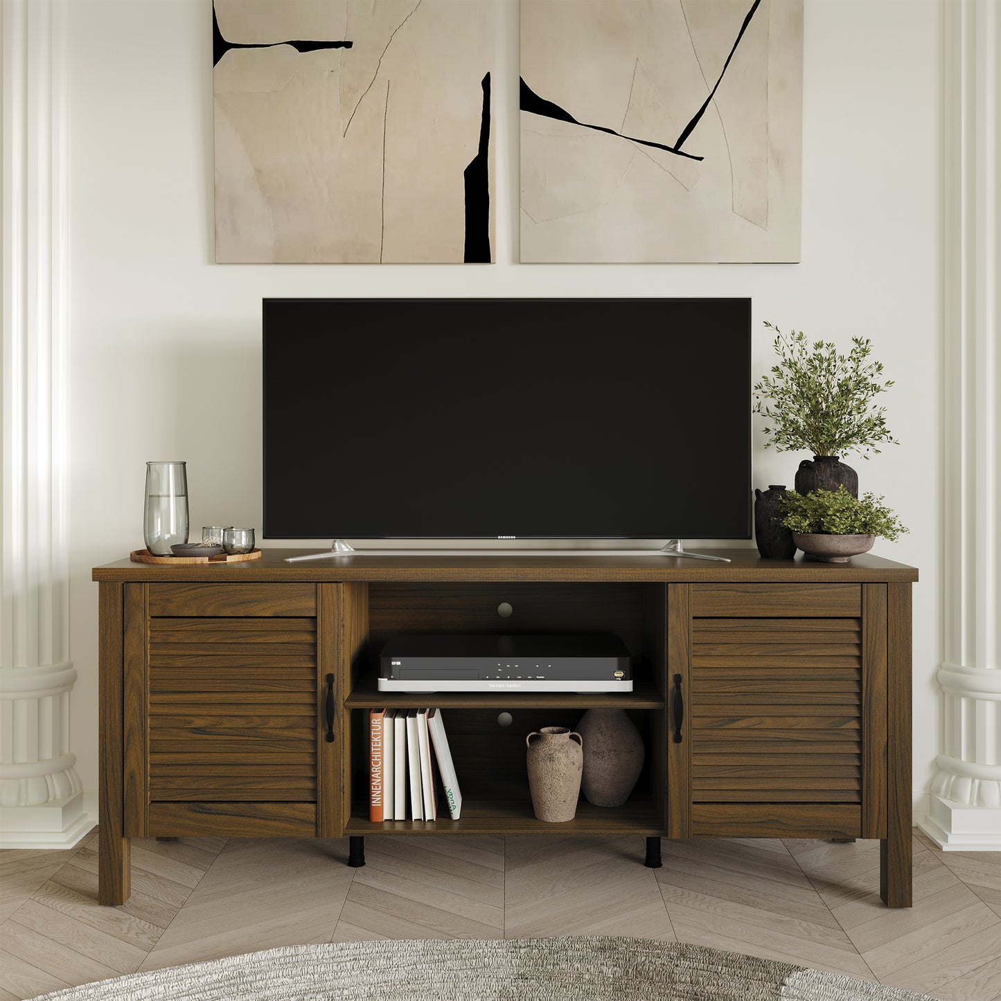 Laycey Vintage TV Stand Console