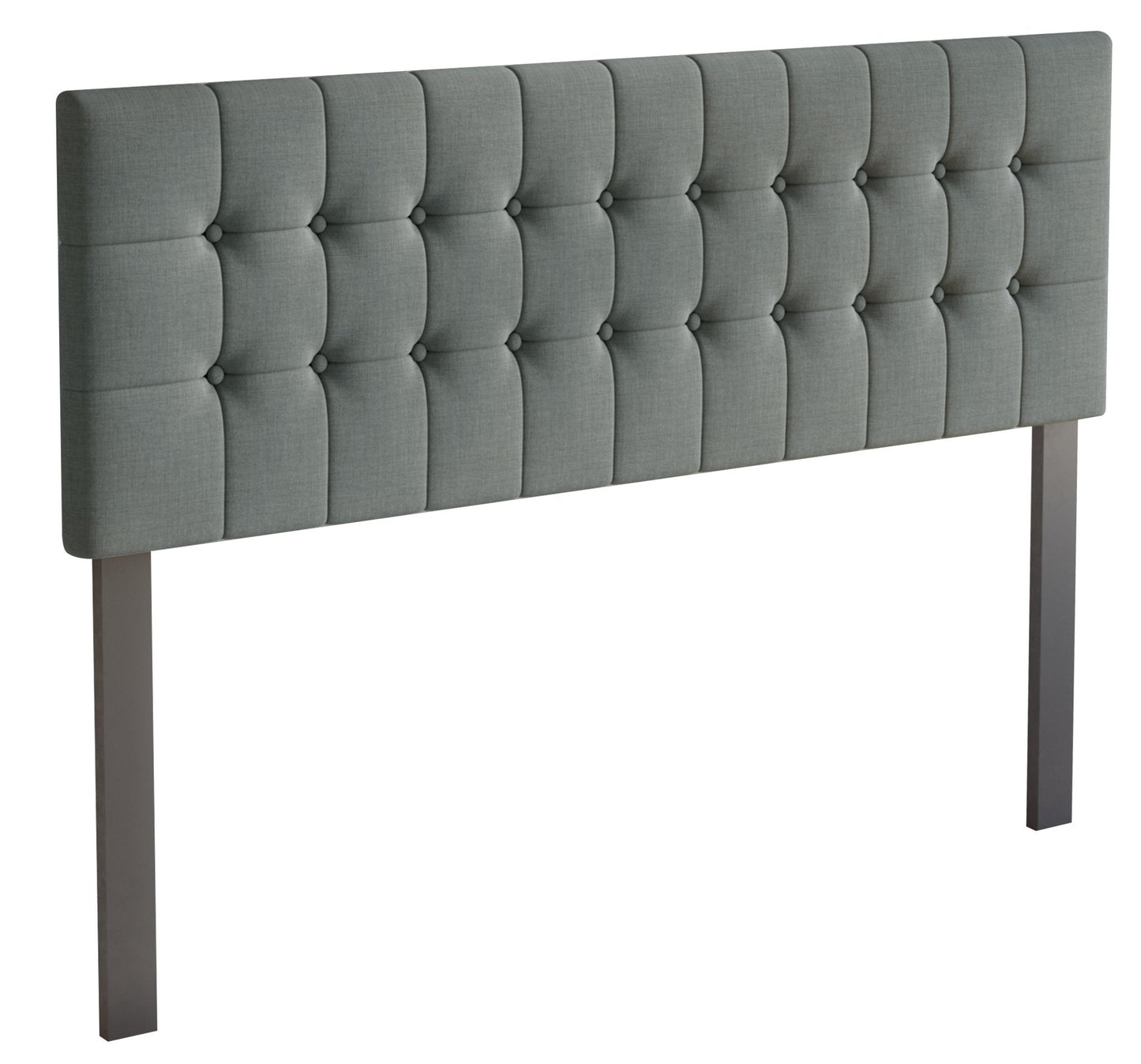 Jadeen Linen Button Tufted Upholstered Adjustable Headboard