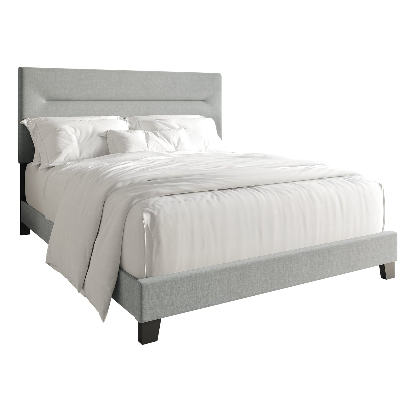 Emery Clean Linen Upholstered Bed