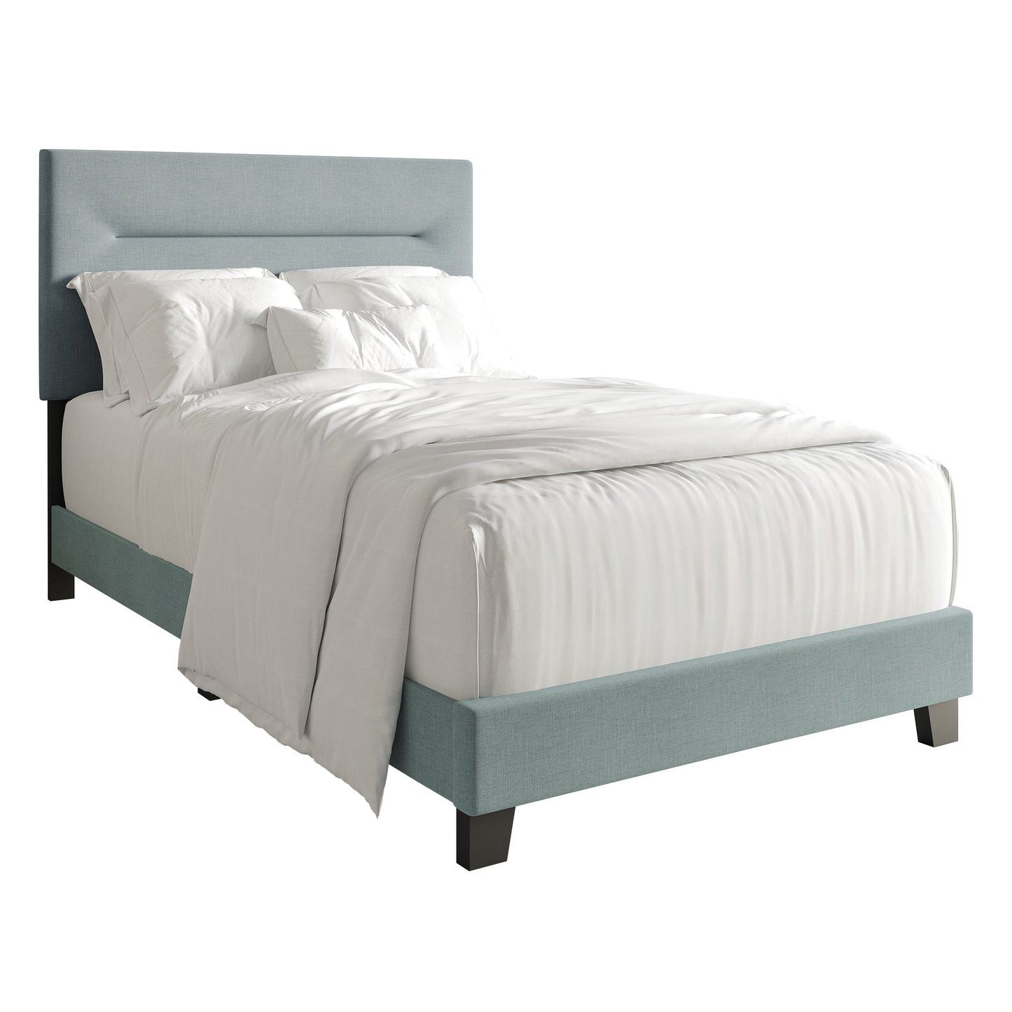 Emery Clean Linen Upholstered Bed
