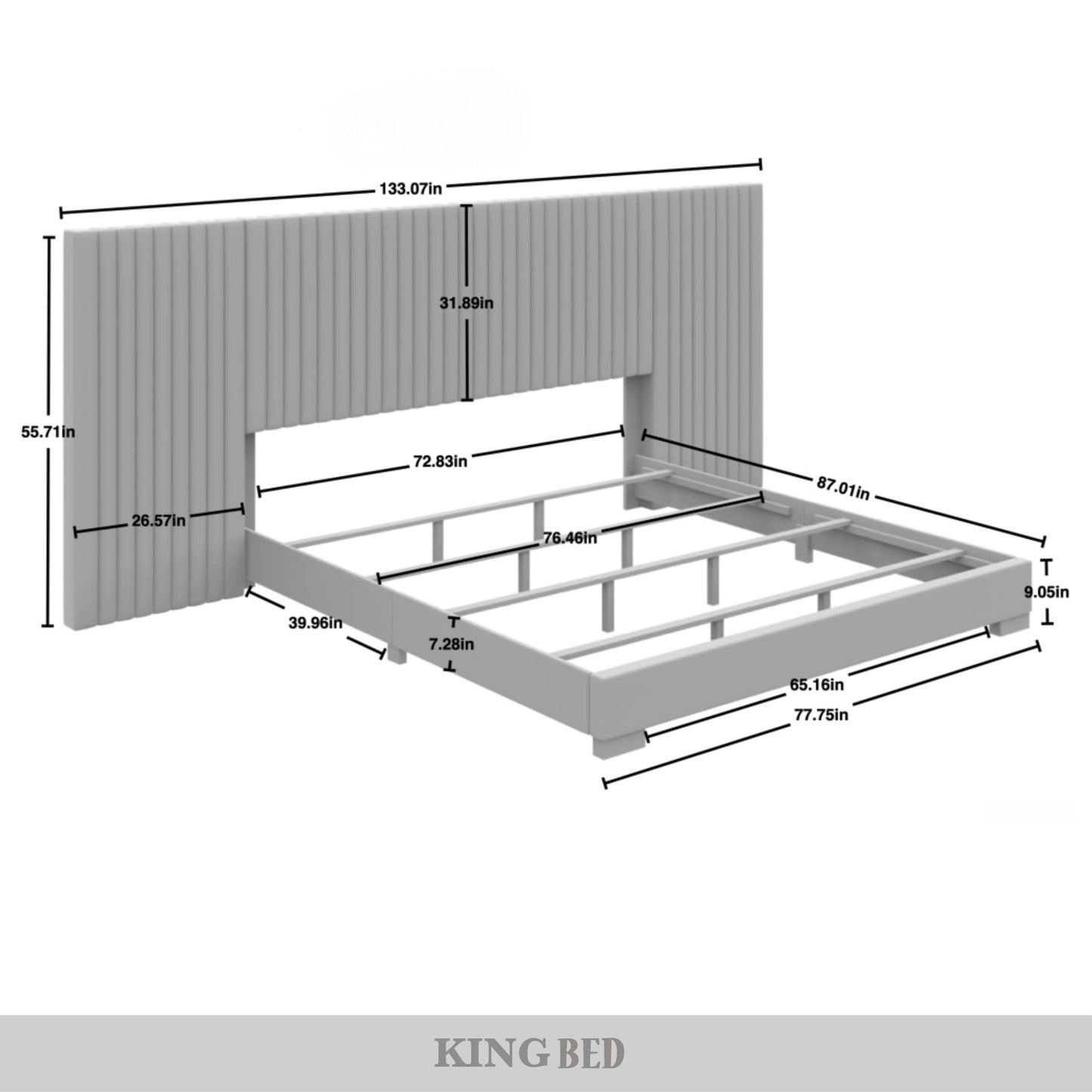 Torrin Luxury Wall Panel Bed