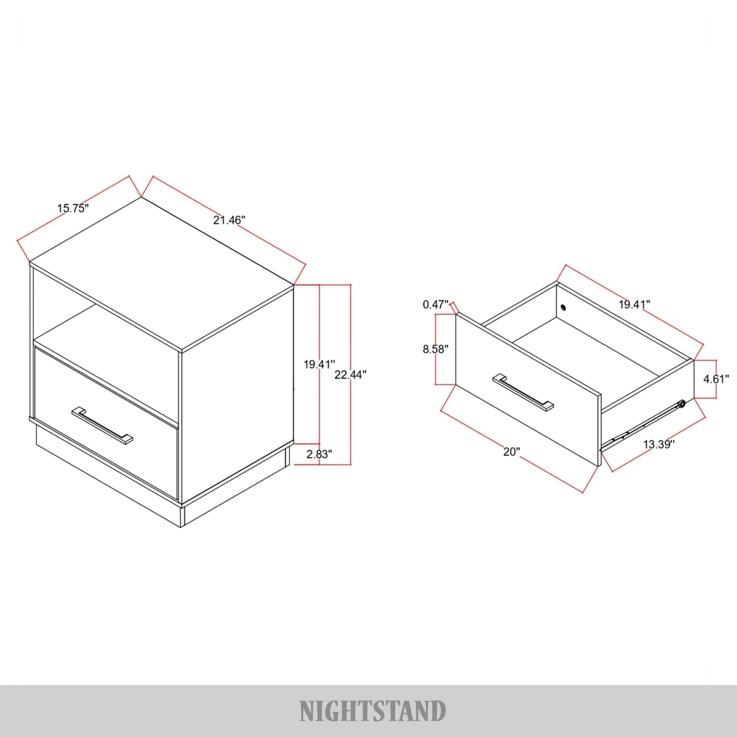 Torrin Luxury Nightstand